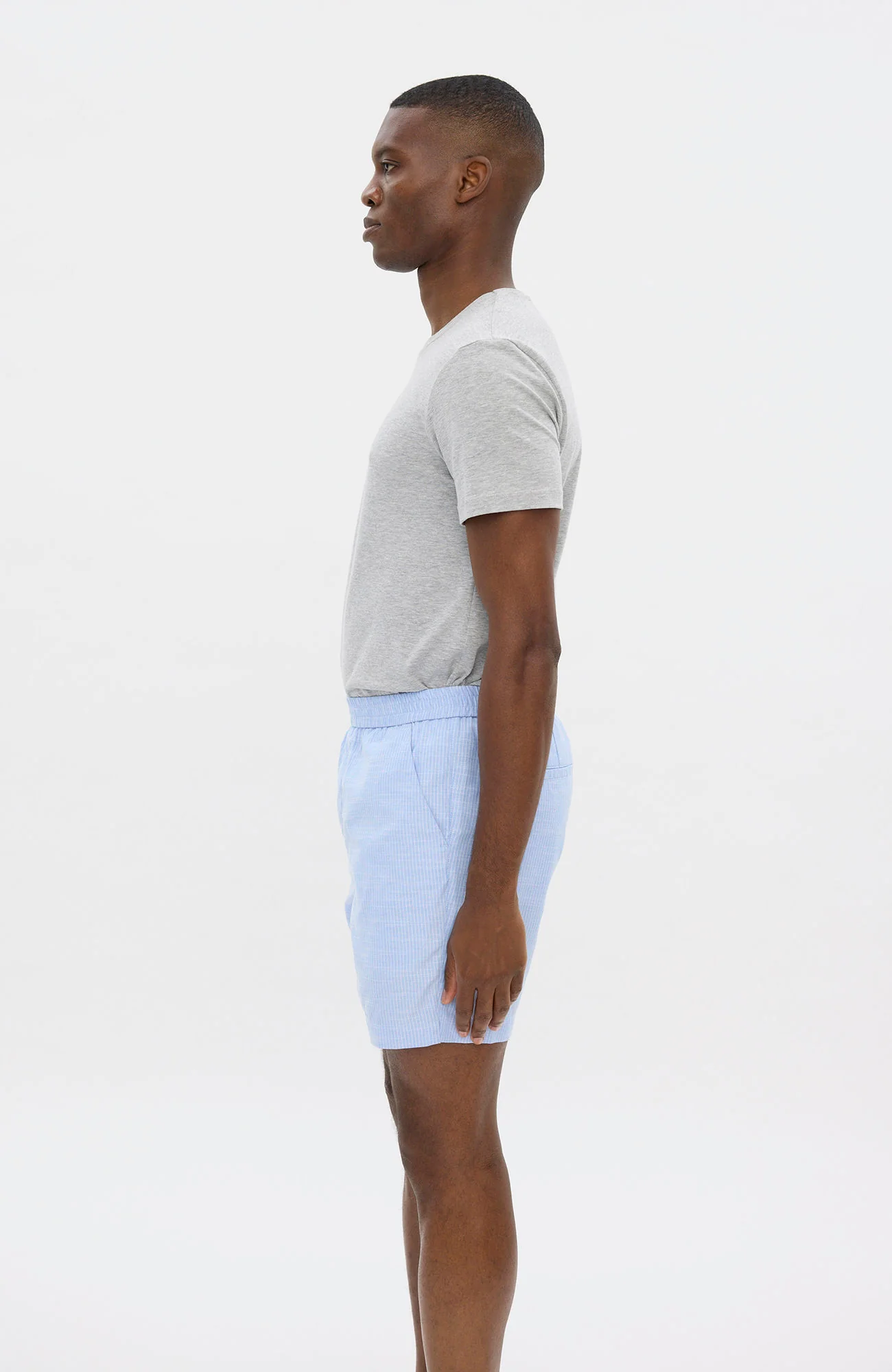 Turipl Shorts 035 Sky Blue Stripe - Image 2