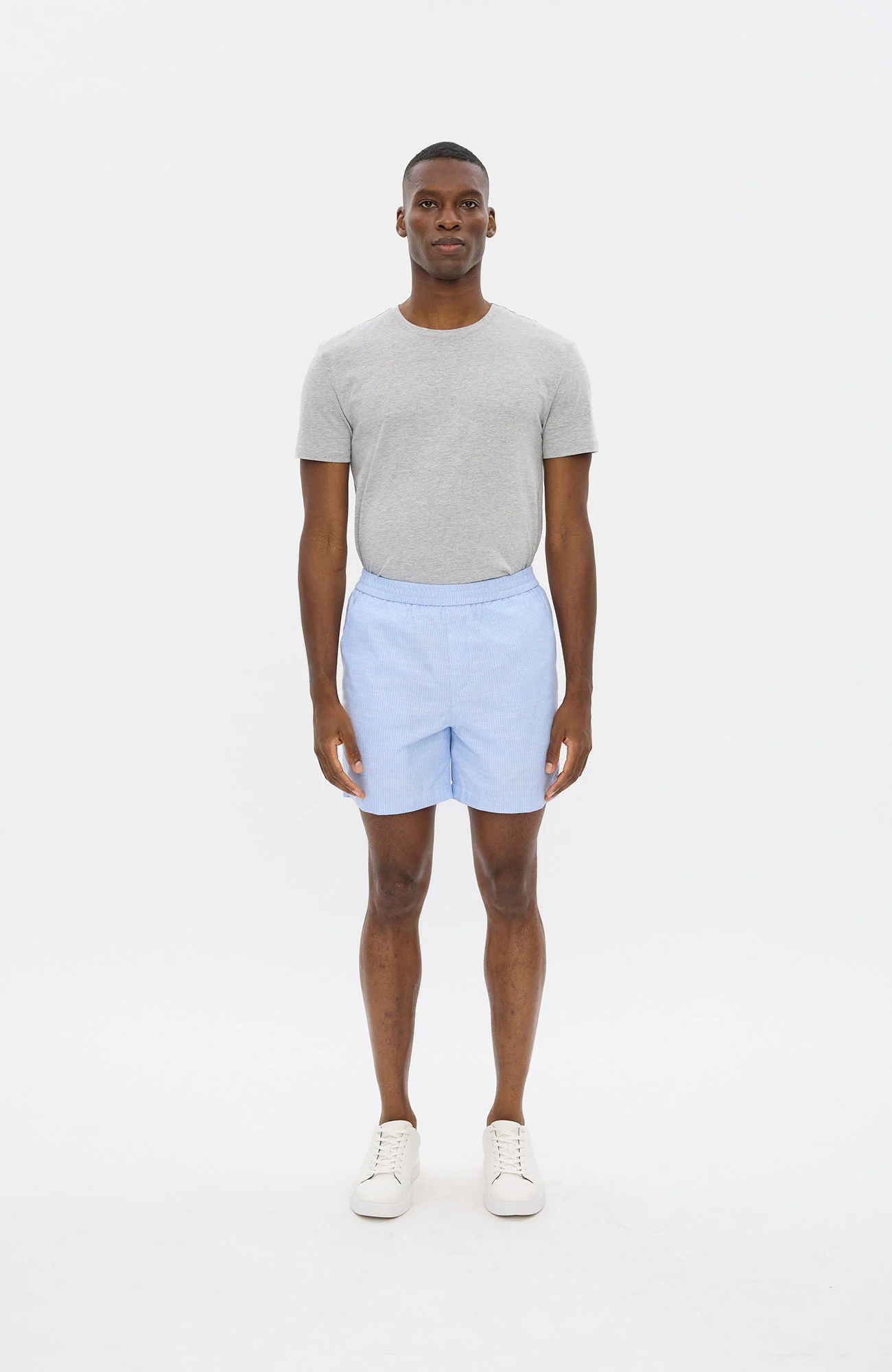 Turipl Shorts 035 Sky Blue Stripe - Image 3
