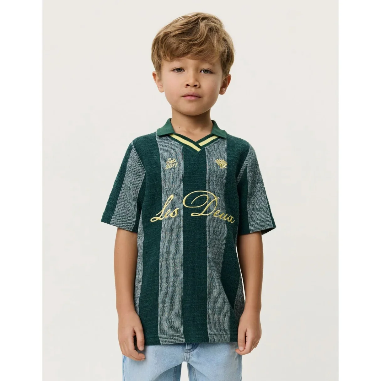 Jacquard Football Jersey KID  Pine Green - Image 2