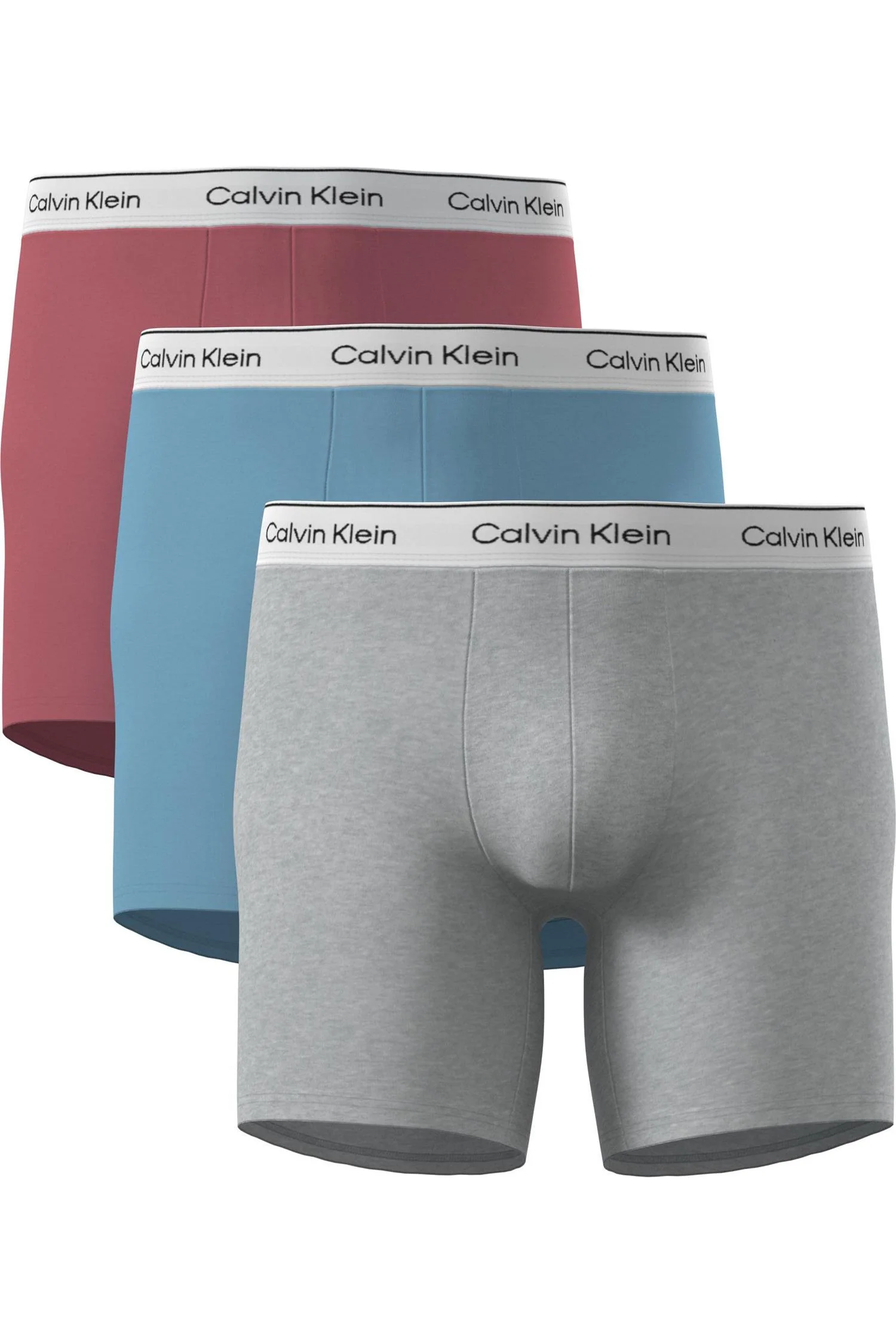 Boxer Brief 3pk  Brilliant Pink/Gulf Blue/Grey Heath