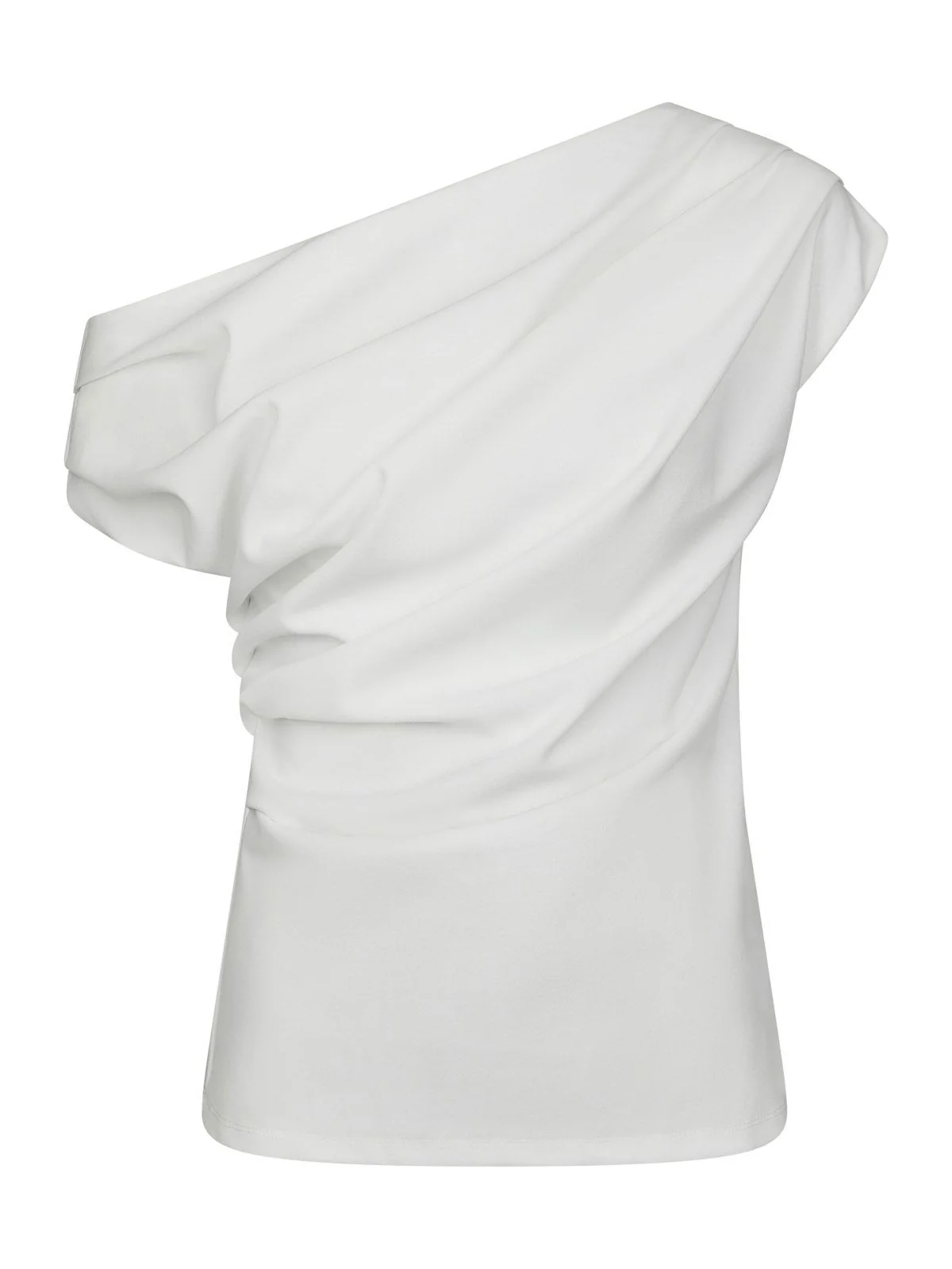 Mabelle Drapy Top  White
