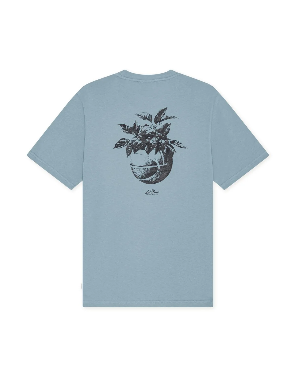 Plant T-Shirt Faded Denim Blue - Image 2