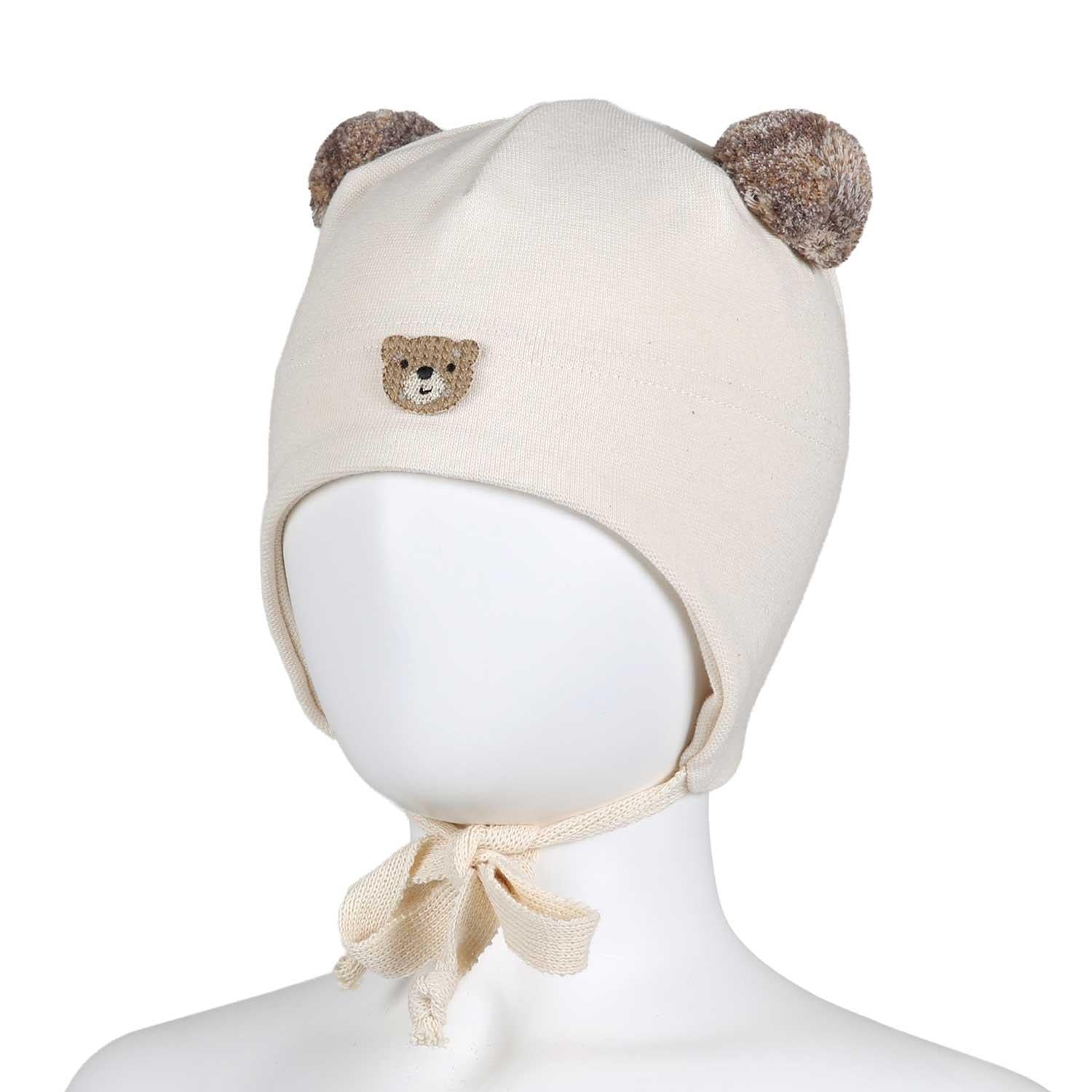 TEDDDYBEAR HAT Off White