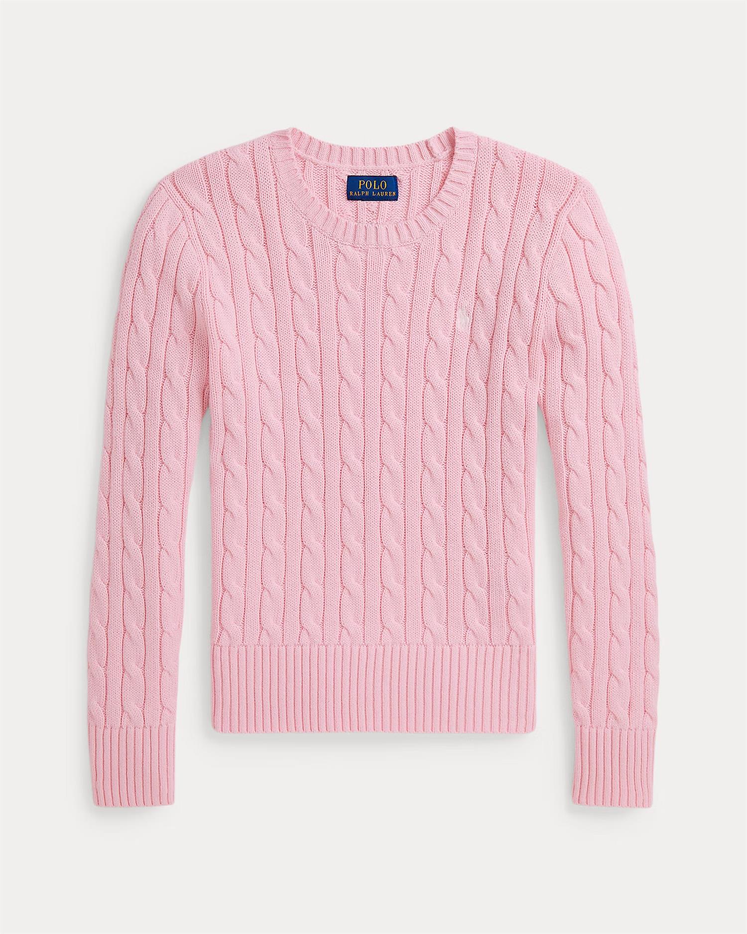 MINI CABLE-TOPS-SWEATER Hint O Pnk