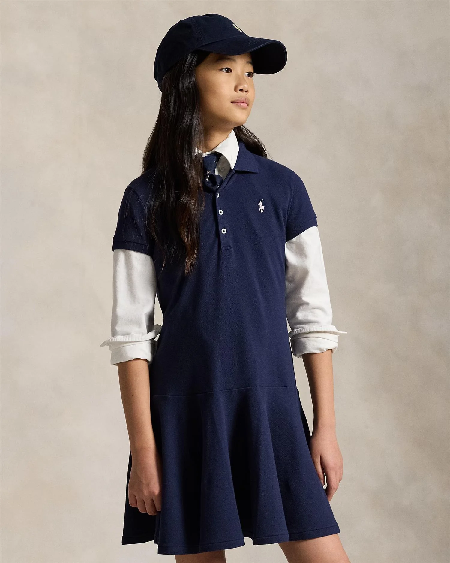 POLO DRESS-DRESSES-KNIT Rfnd Navy - Image 3