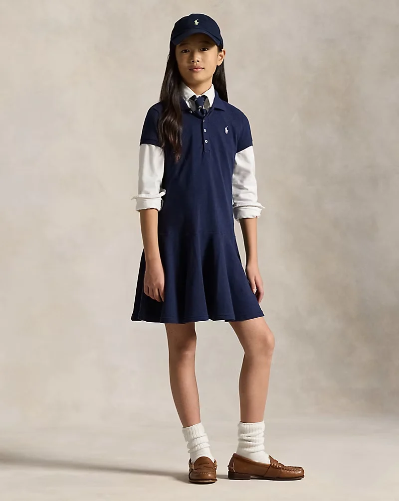 POLO DRESS-DRESSES-KNIT Rfnd Navy - Image 5