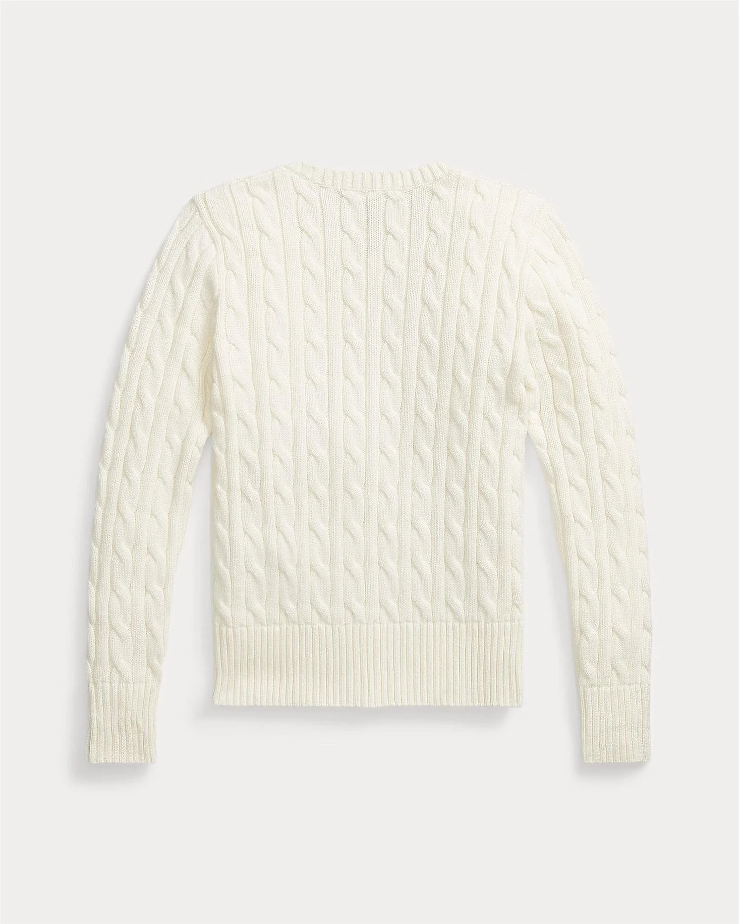 CABLE CN-SWEATER-PULLOVER White - Image 2