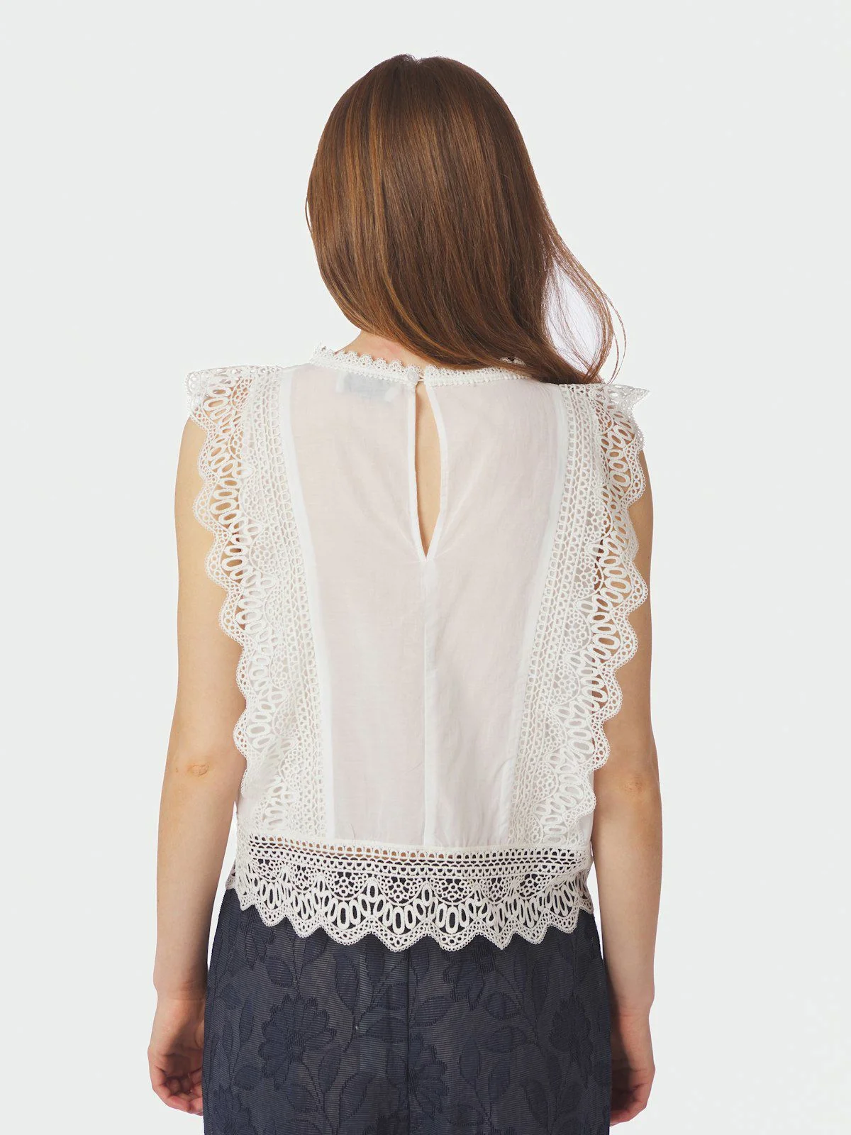 Samia Lace Top  White - Image 4