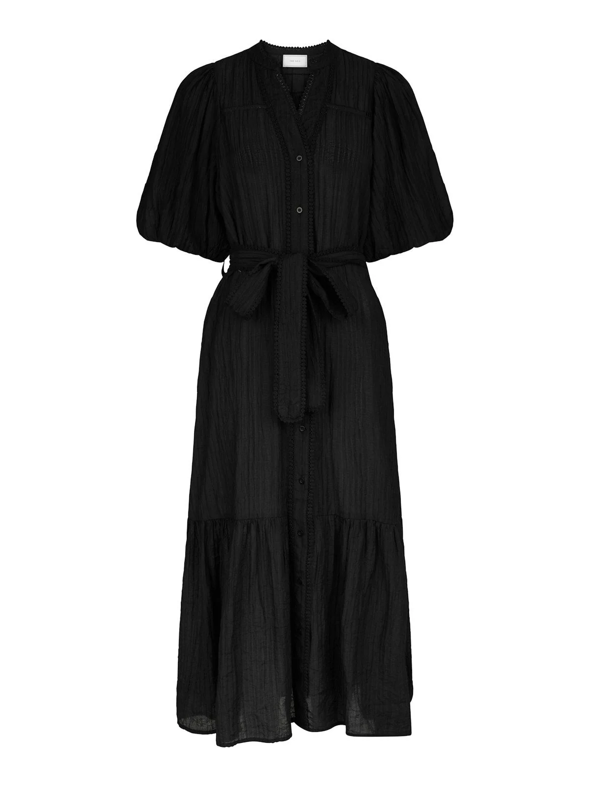Margarita Crepe Dress Black