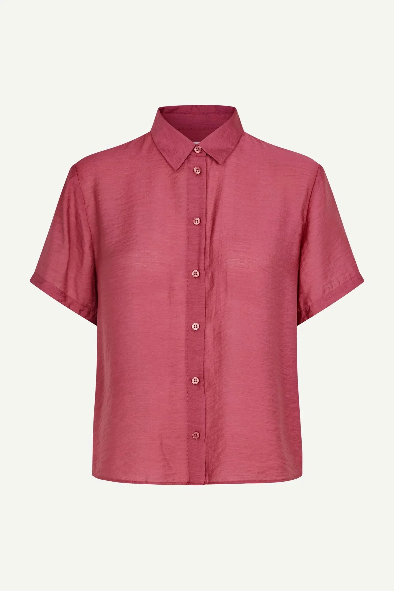 Saminna Ss Shirt 15754 Dry Rose