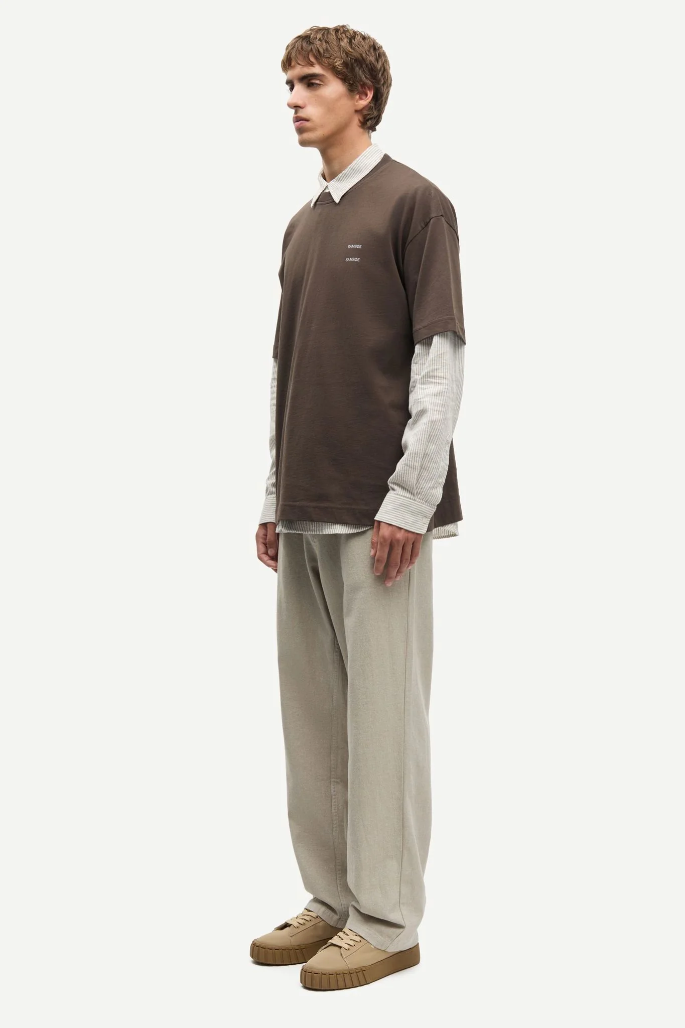 Sanoah Trousers 16083  Natural - Image 2