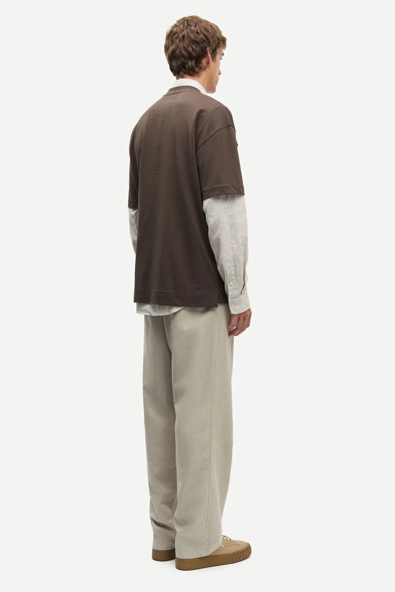 Sanoah Trousers 16083  Natural - Image 4