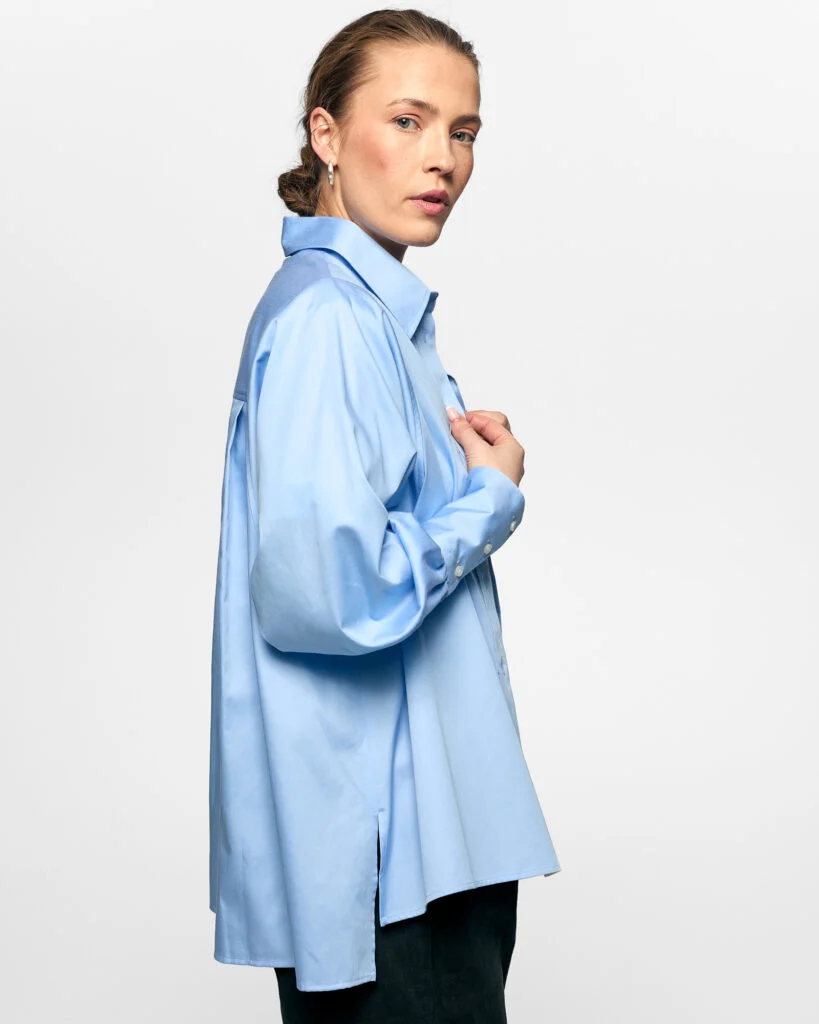 Anne Solid Sky Blue  Sky Blue - Image 2