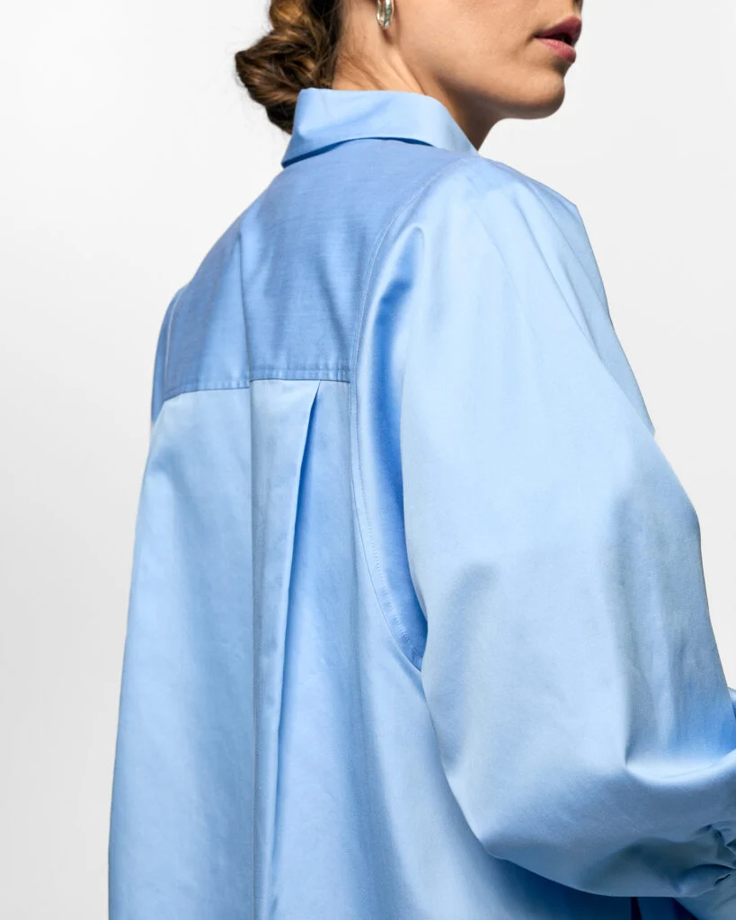 Anne Solid Sky Blue  Sky Blue - Image 3