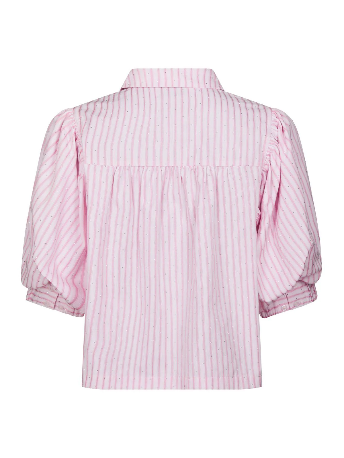 Etta Soft Stripe Stone Shirt  Light Pink - Image 6