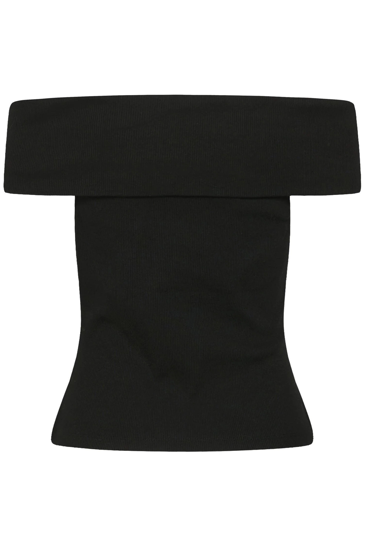 Drew Off Shoulder Top Black - Image 2