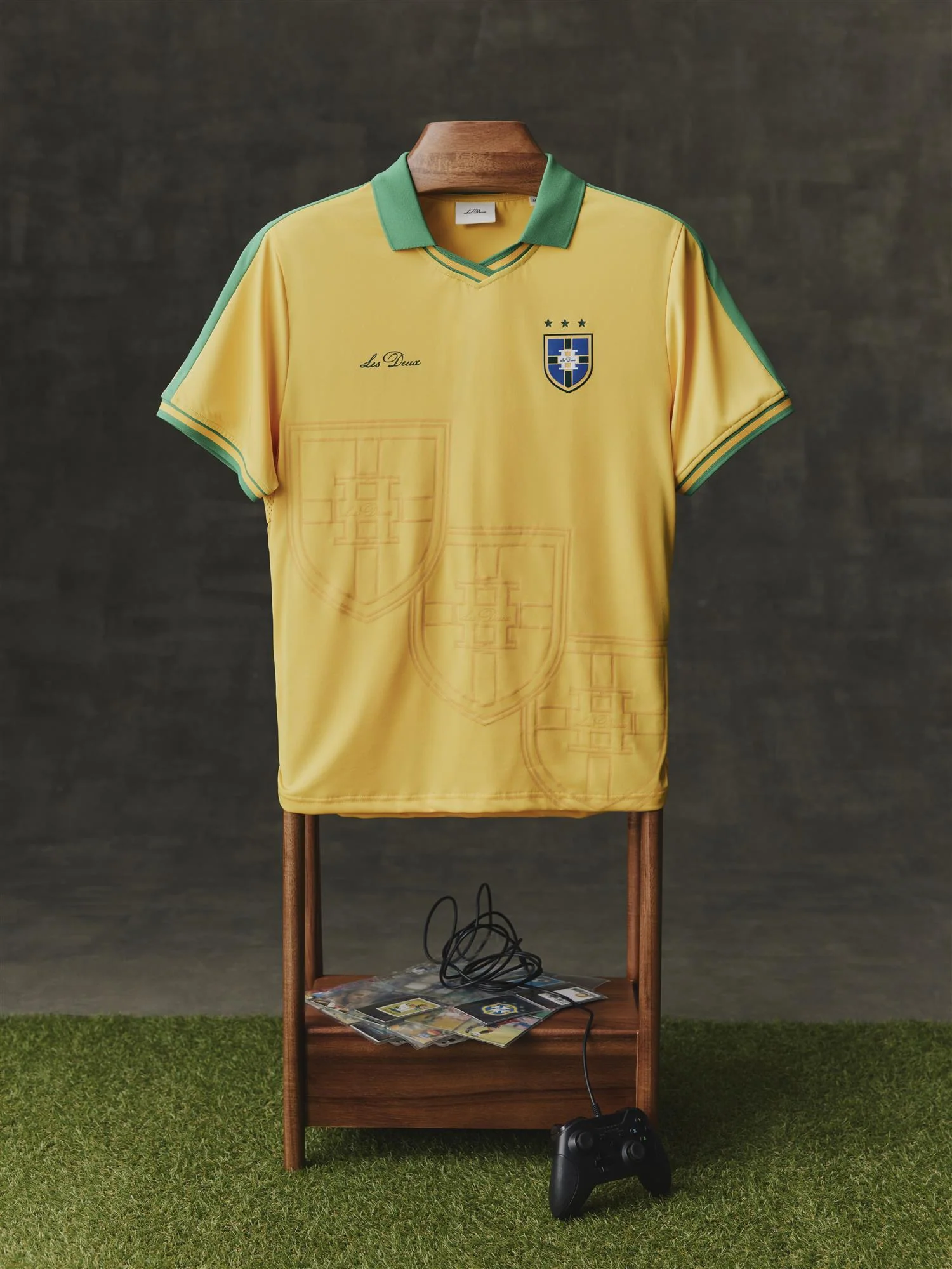 Brazil Football Jersey Vibrant Yellow