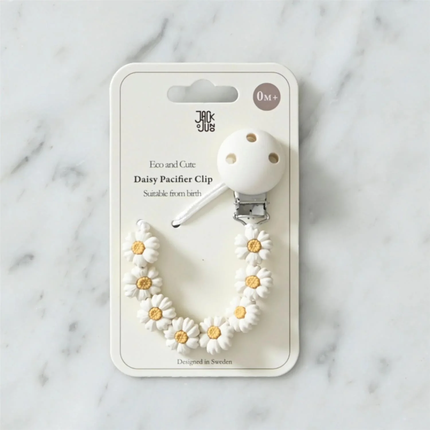 Daisy Pacifier Clip  Daisy - Image 3