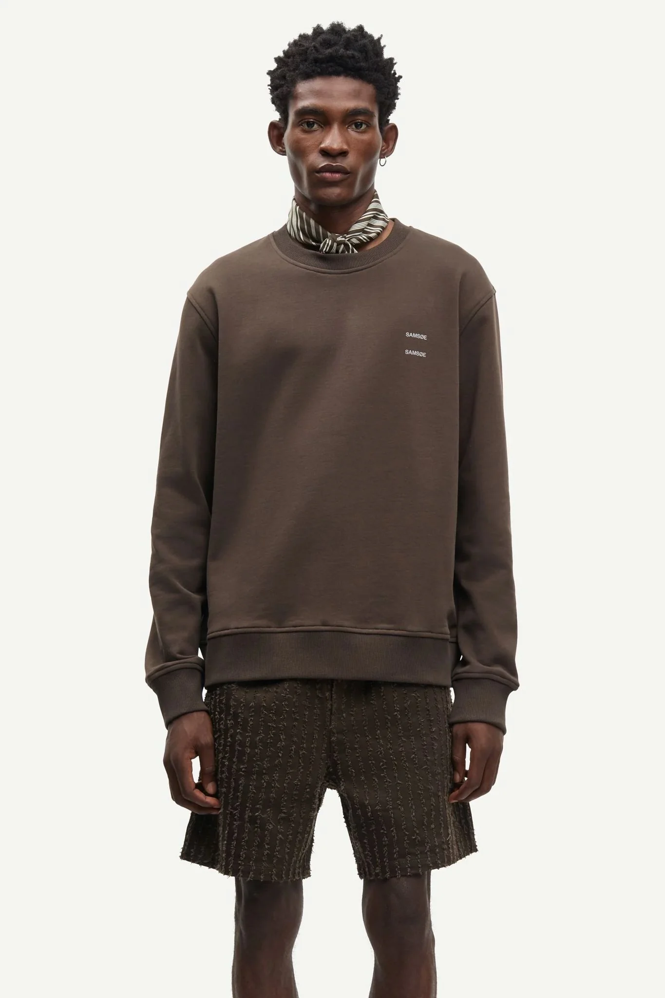 Joel Crew Neck 11414  Turkish Coffee - Image 2
