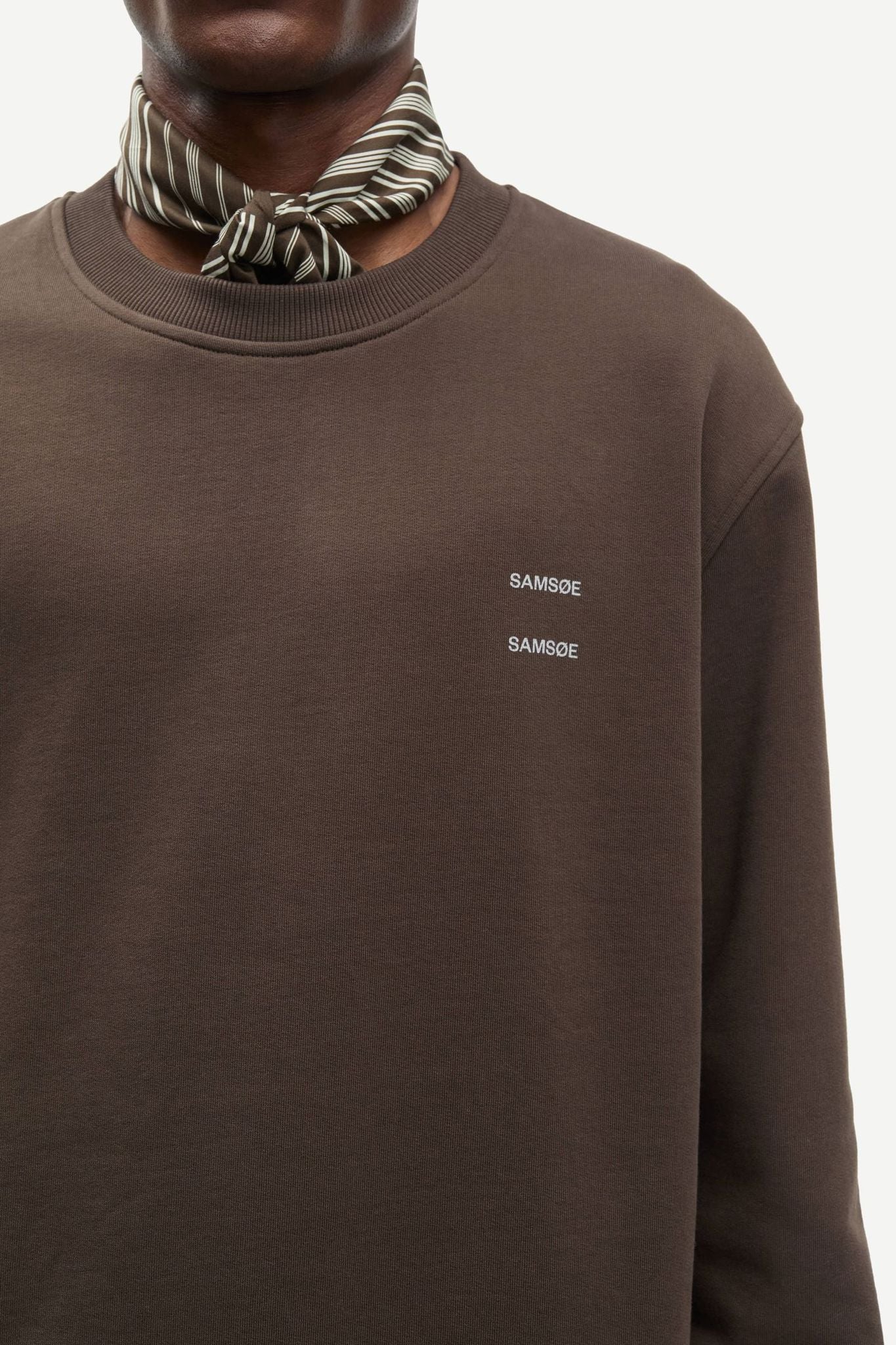 Joel Crew Neck 11414  Turkish Coffee - Image 3