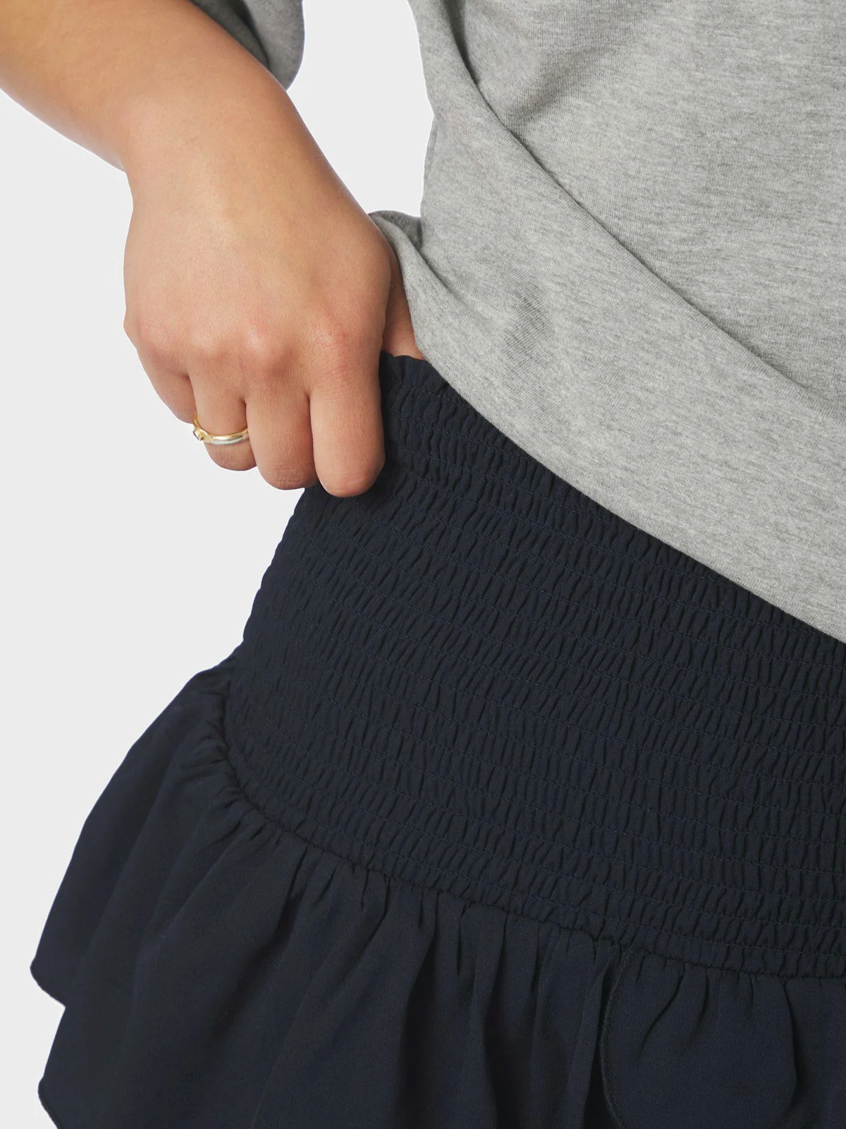 Carin R Skirt Navy - Image 6