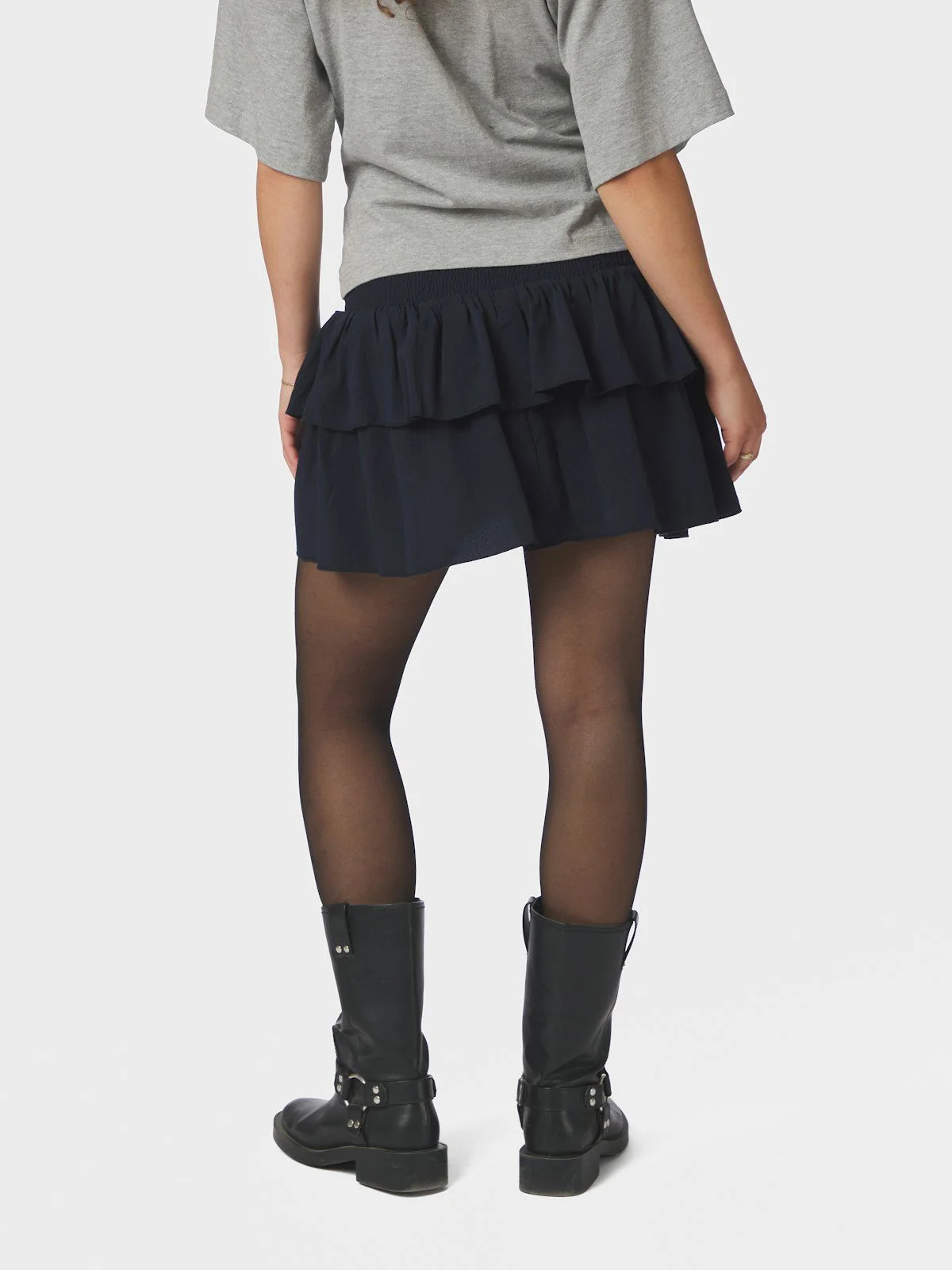 Carin R Skirt Navy - Image 8
