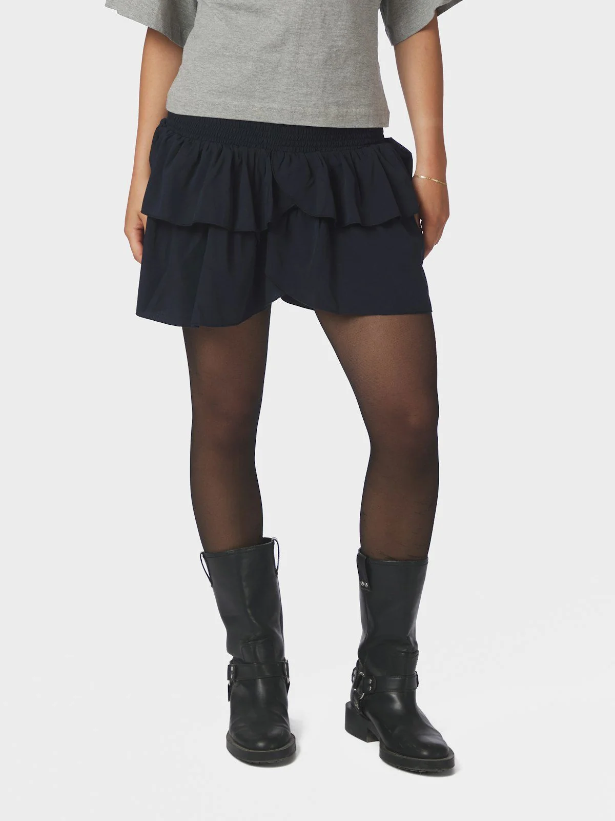 Carin R Skirt Navy - Image 9