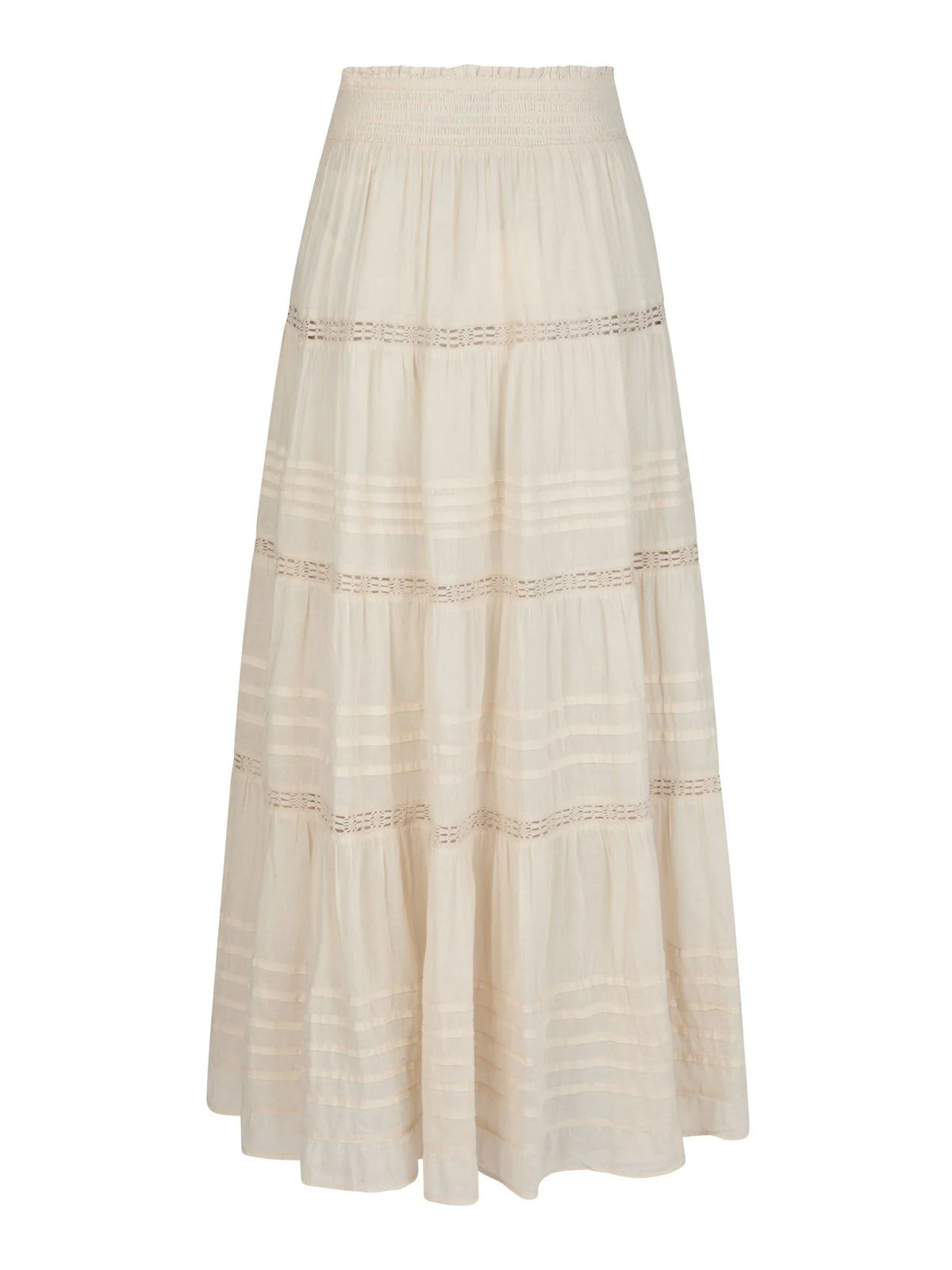 Felicia S Voile Skirt  Ivory - Image 8