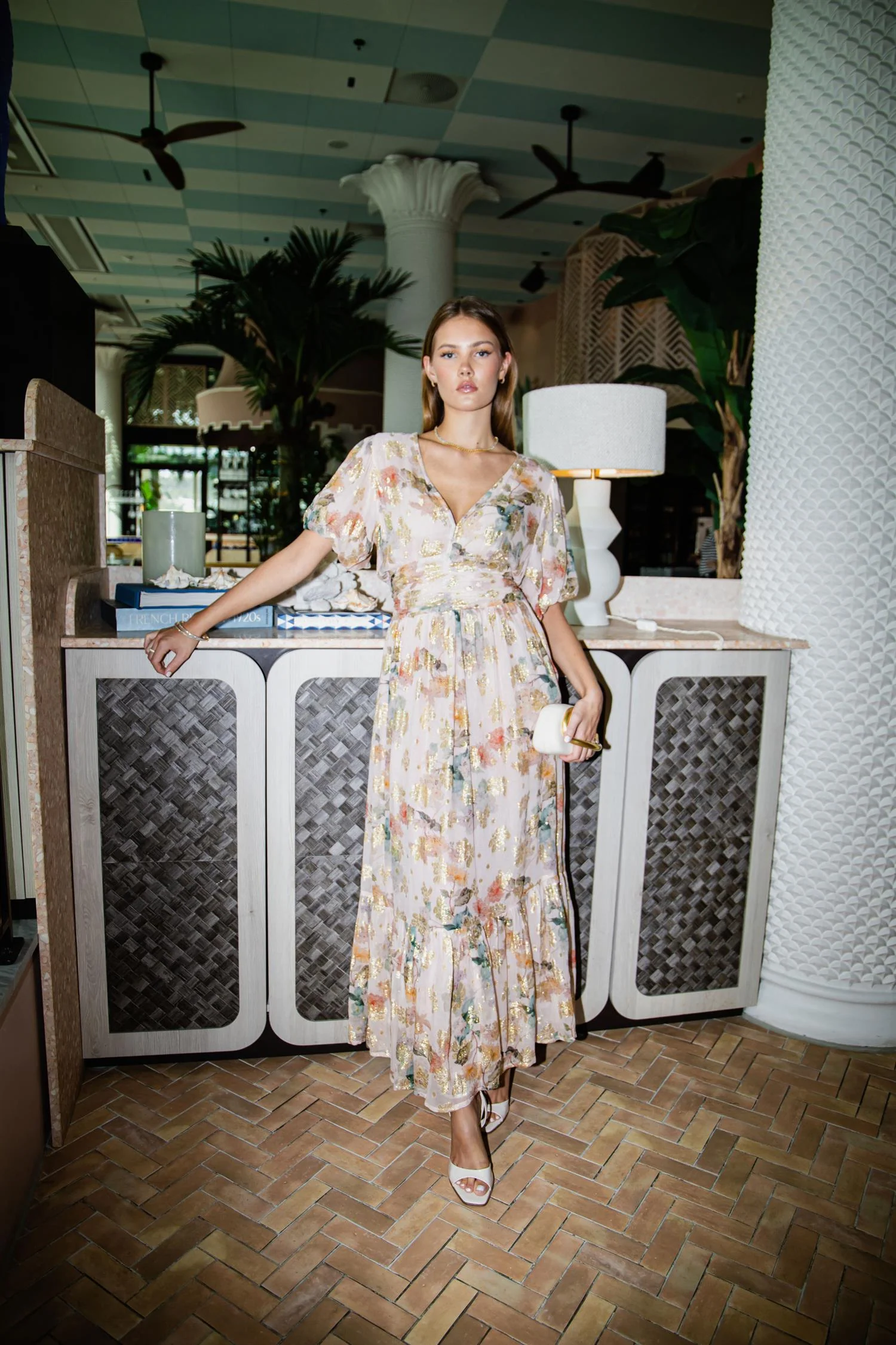 Leonora Dress Shimmering Garden Shimmering Garden