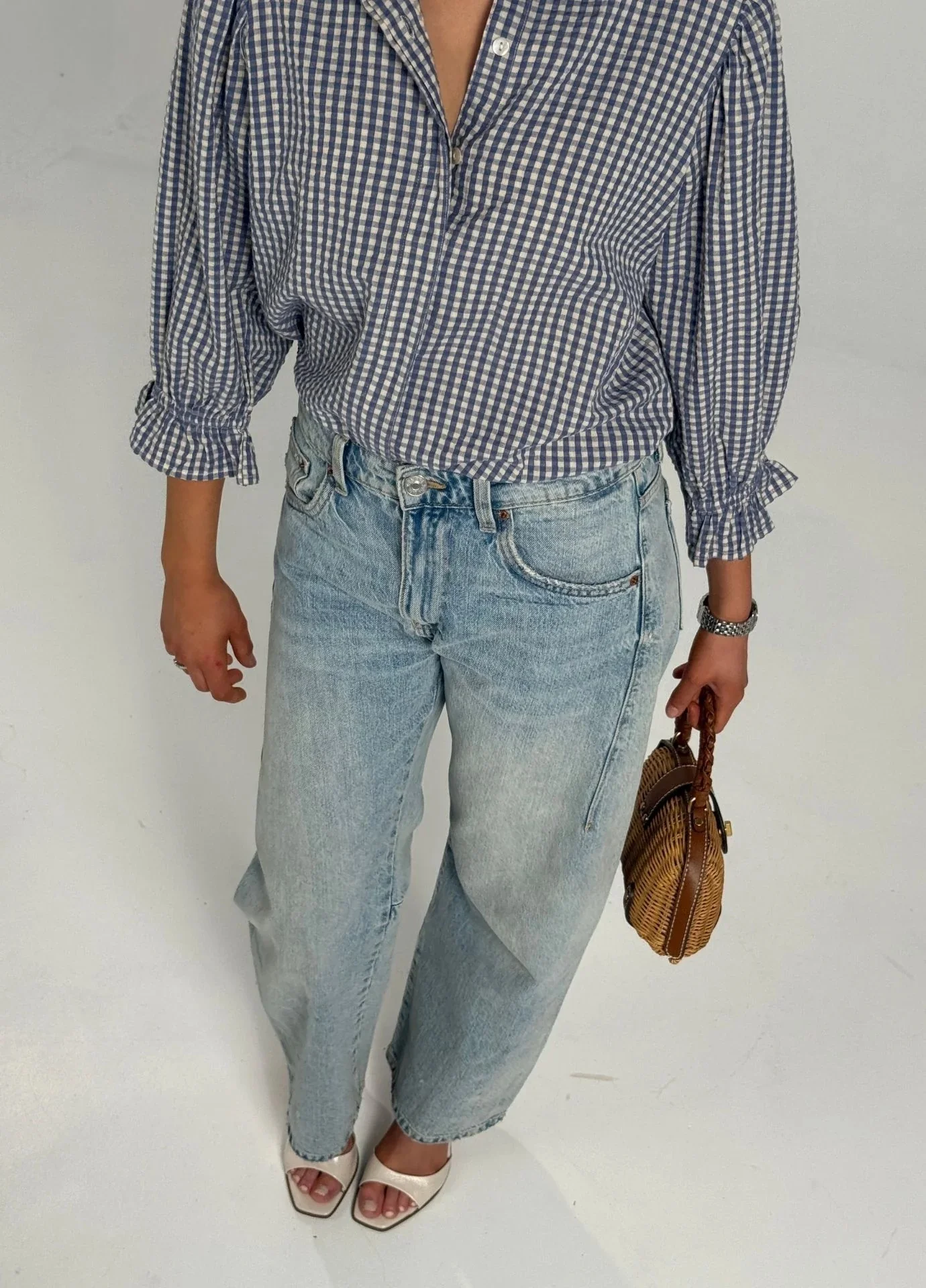 Amy Shirt Misty Blue - Image 3