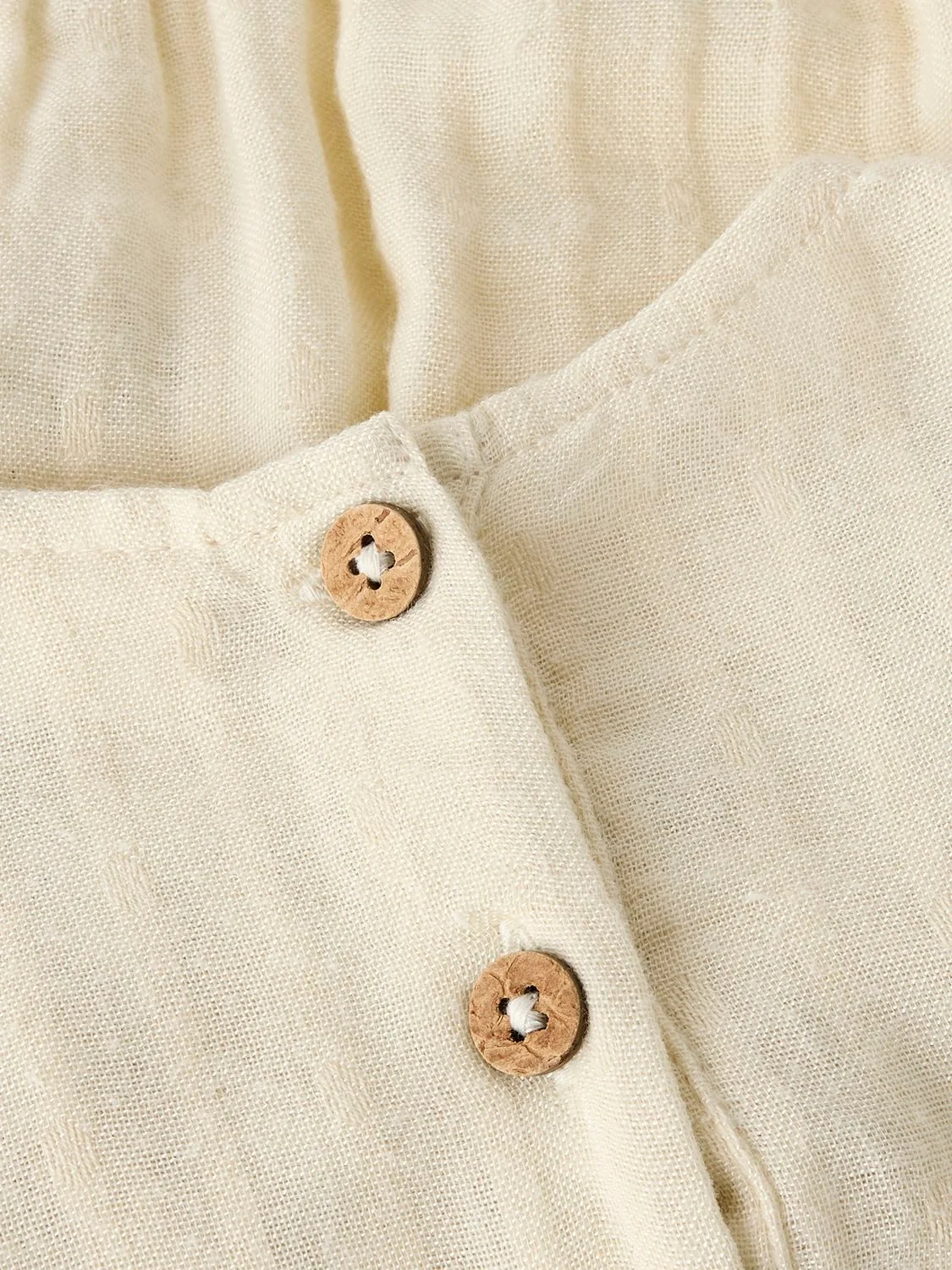 Kopan Ls Loose Body Shirt Offwhite - Image 2