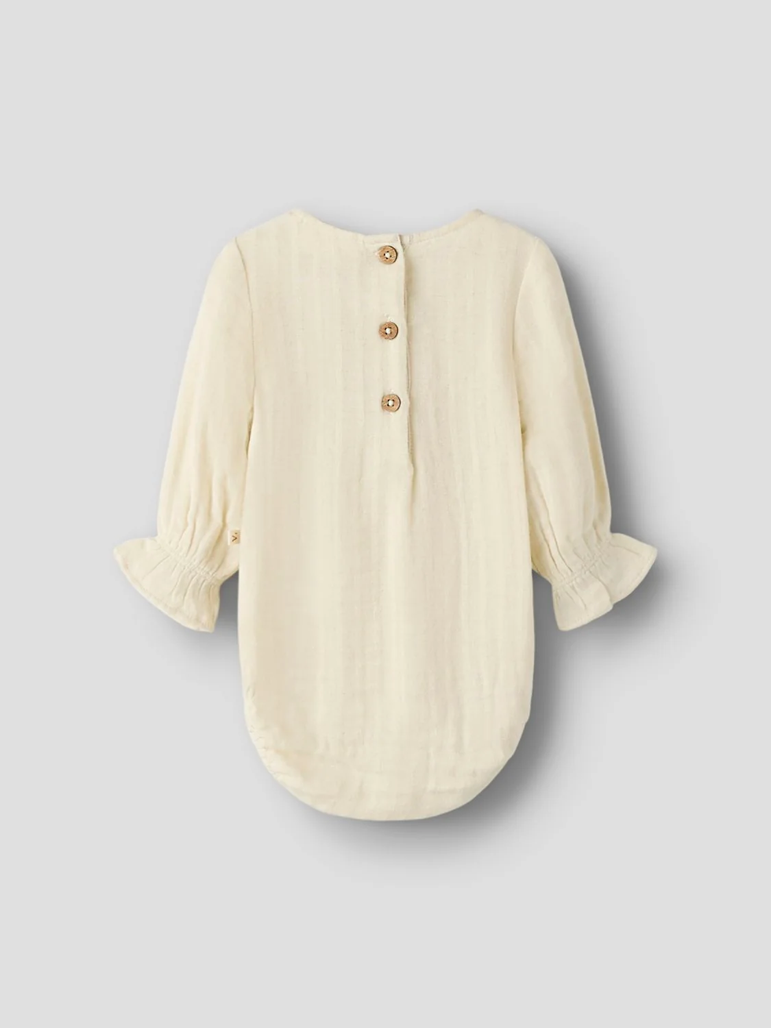 Kopan Ls Loose Body Shirt Offwhite - Image 3