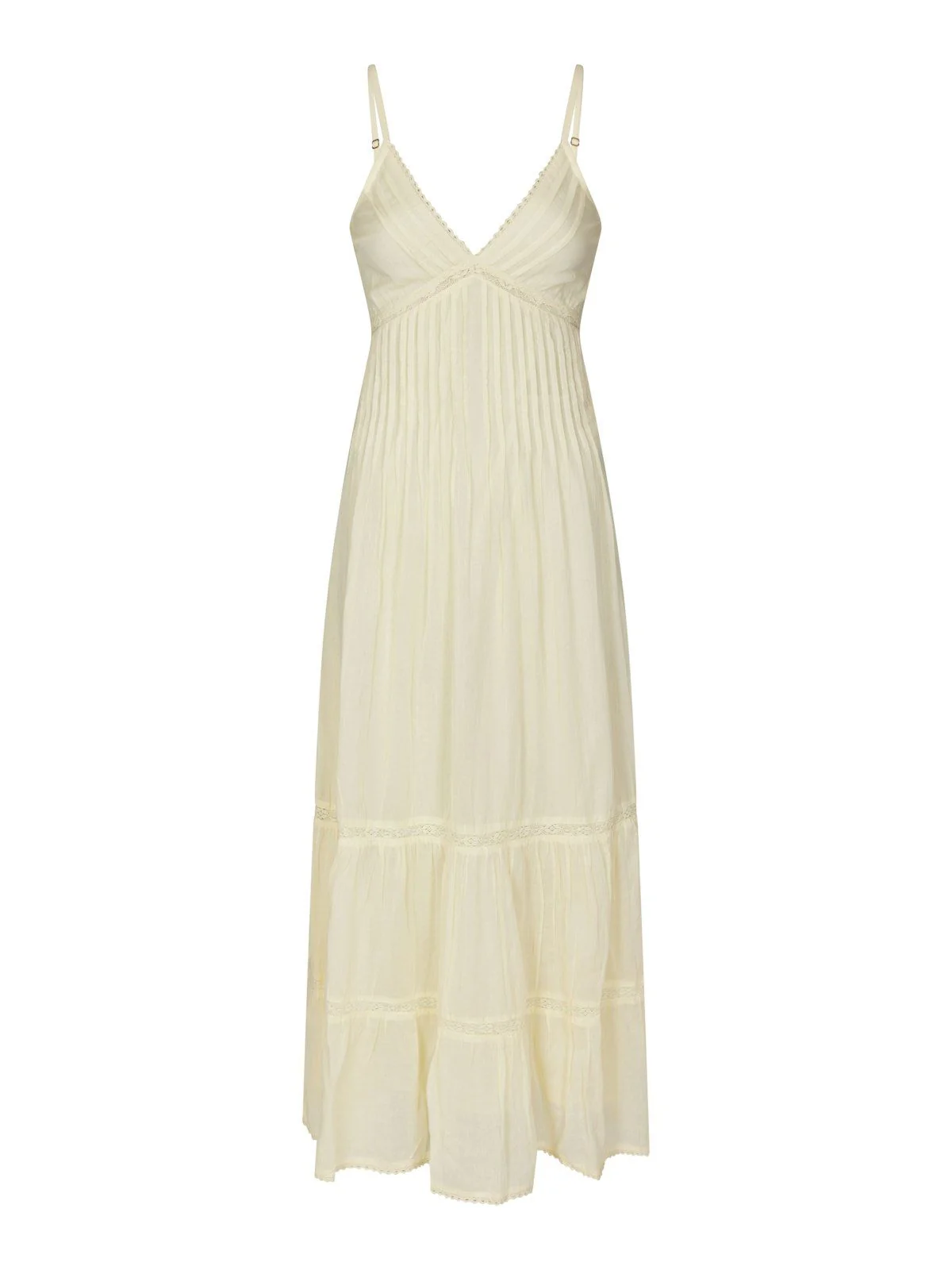 Elorie S Voile Dress Butter Yellow