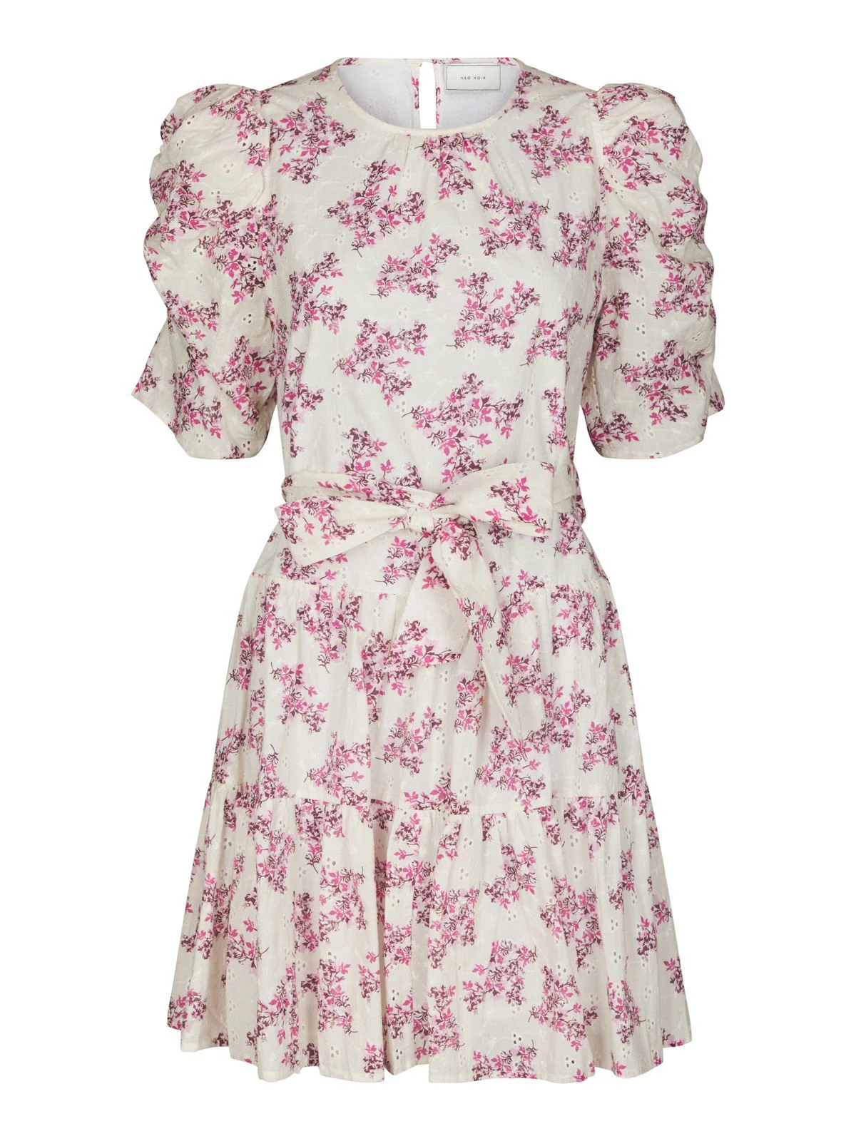 Annitas Starling Flower Dress  Fuchsia