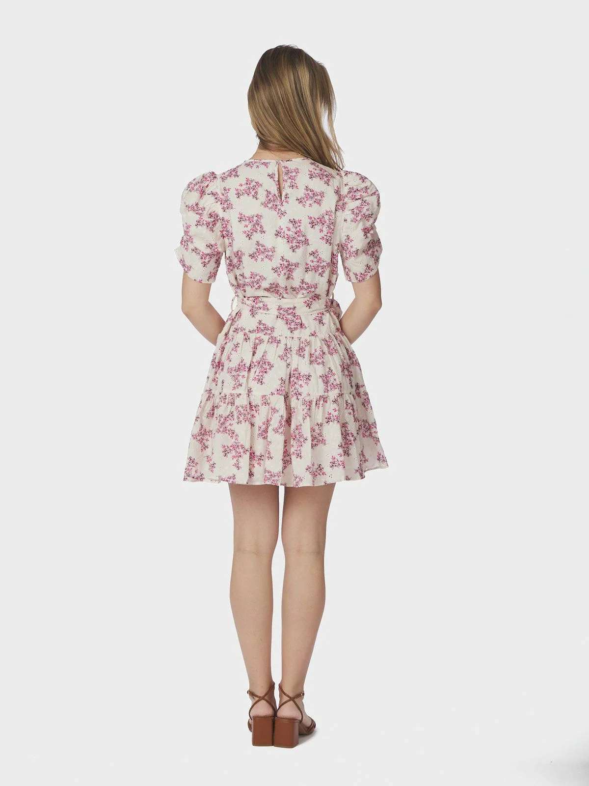 Annitas Starling Flower Dress  Fuchsia - Image 6