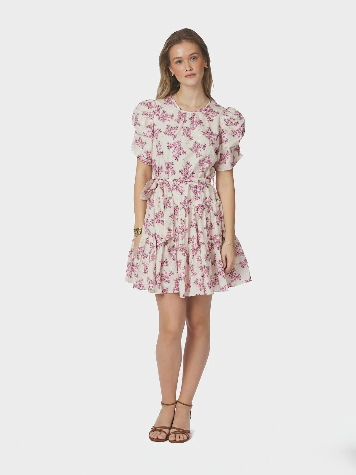 Annitas Starling Flower Dress  Fuchsia - Image 7