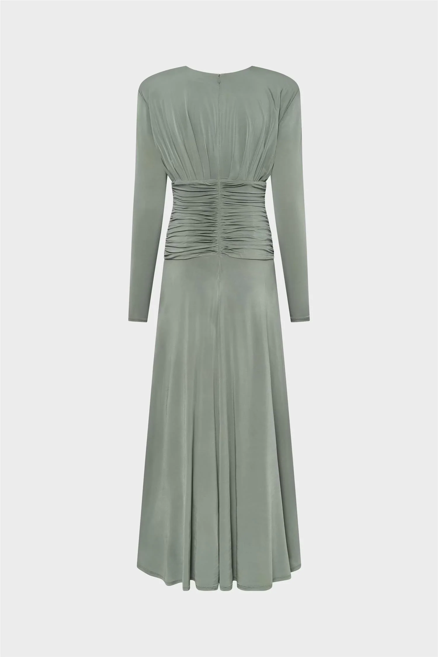 Kamelia Dress  Agave Green - Image 4