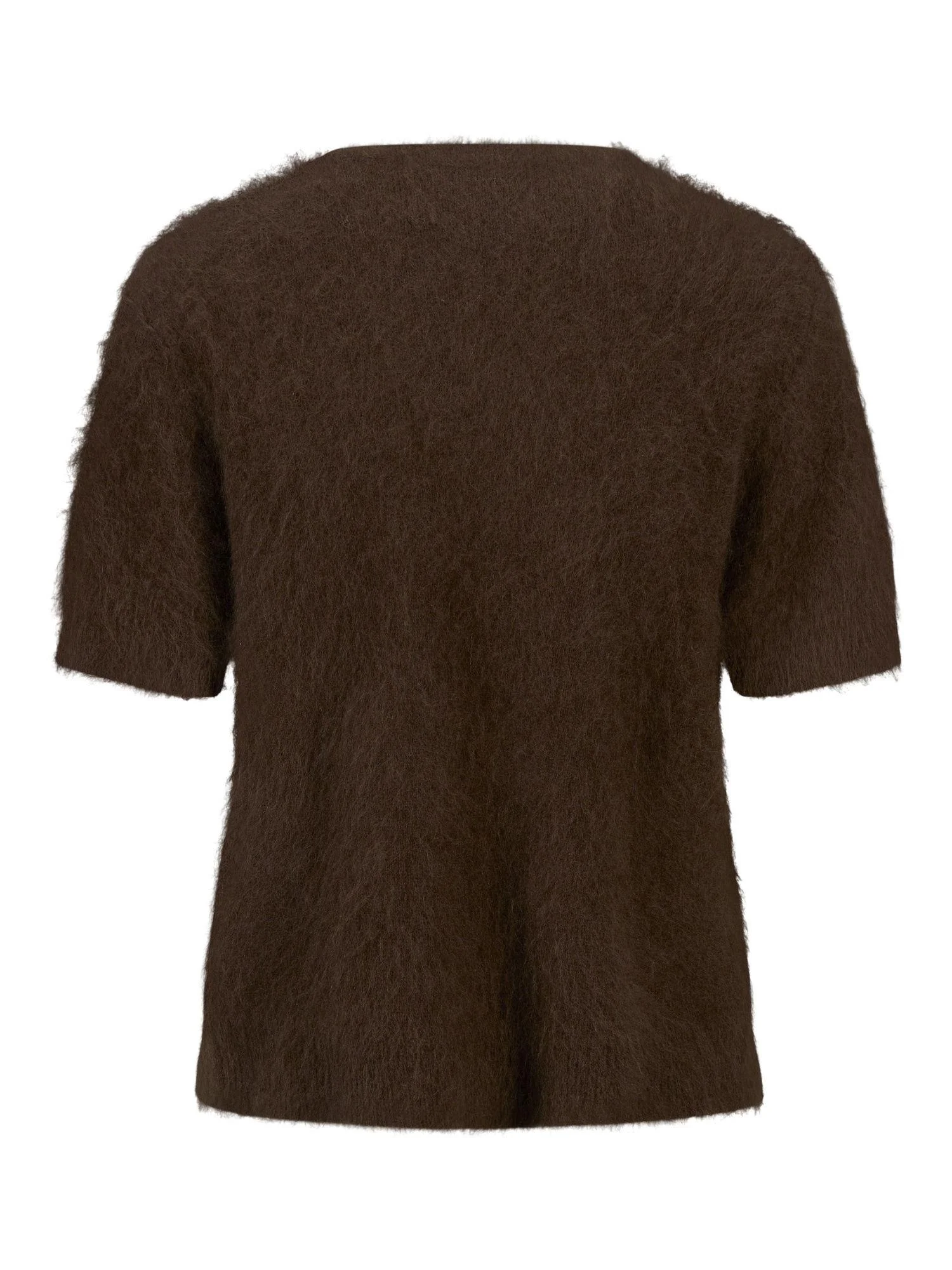 Emmy Brushed Tee Brown - Image 2
