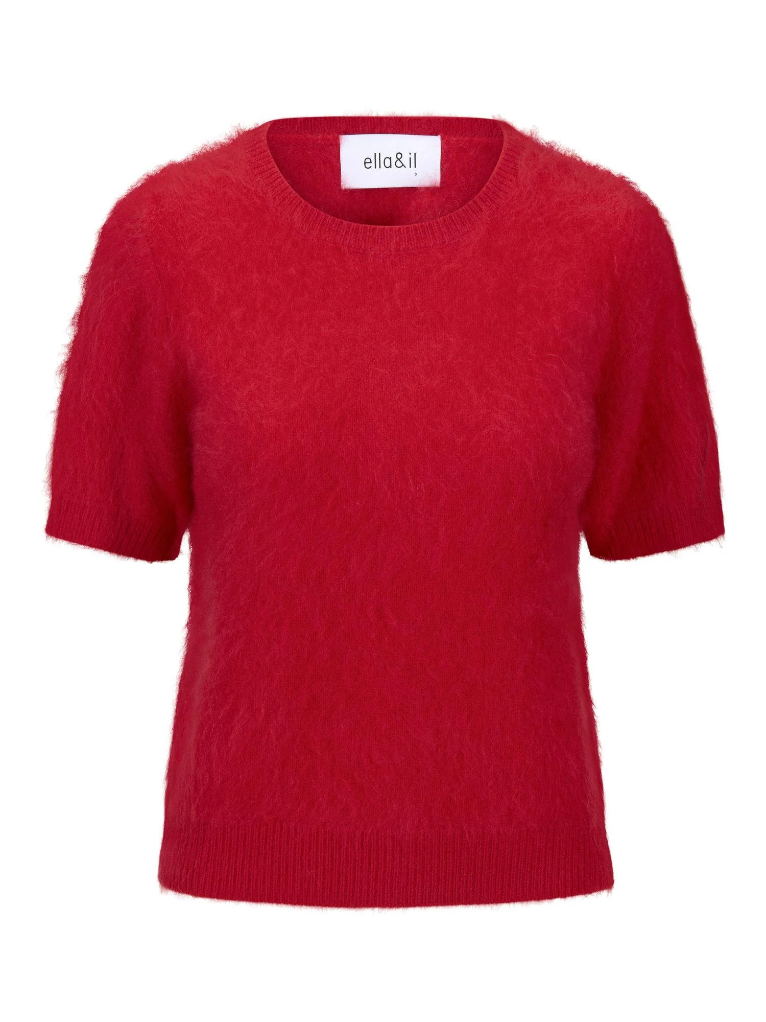 Emmy Brushed Tee Red