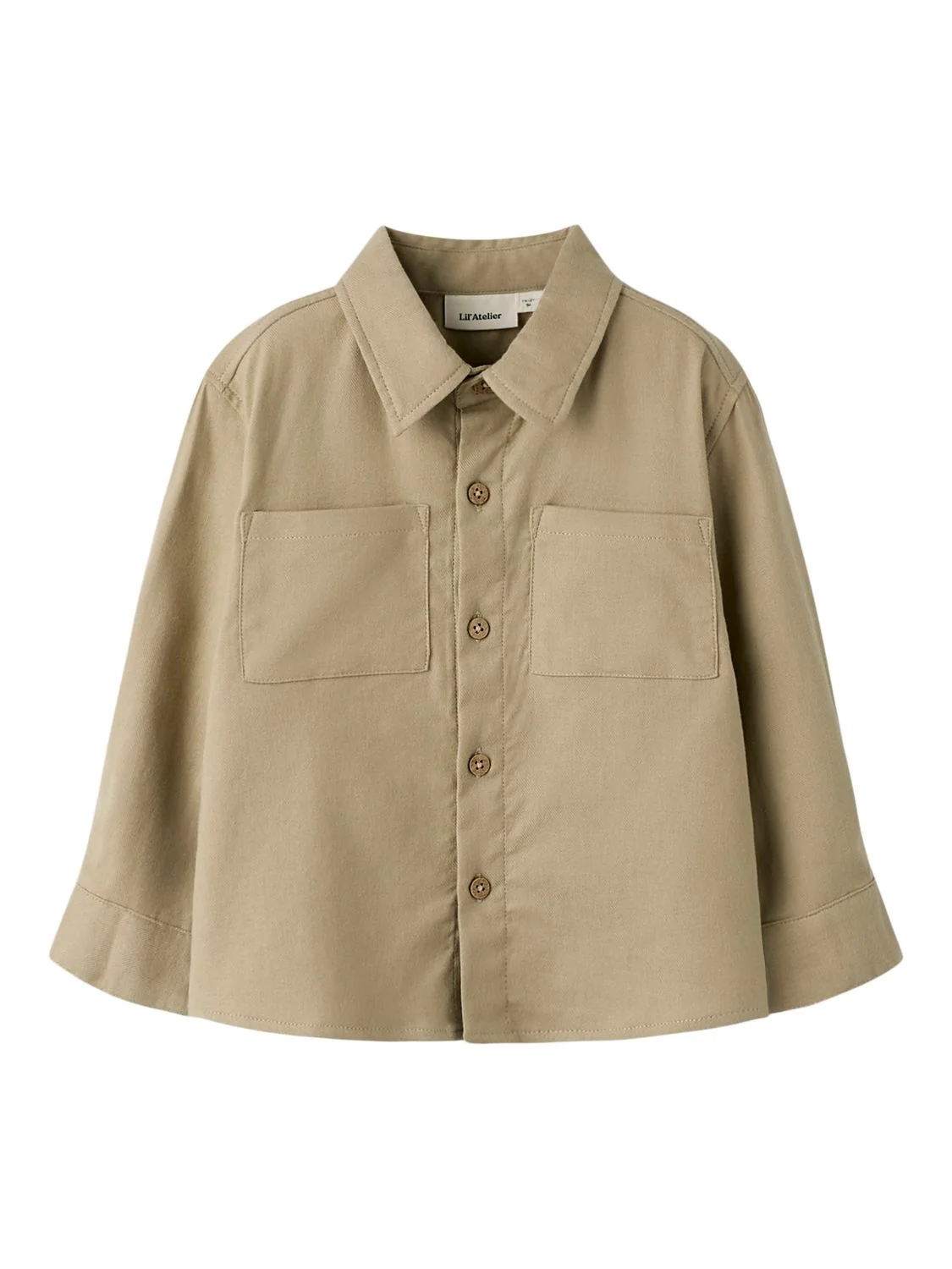 Koa Ls Loose Shirt Mellomgrå