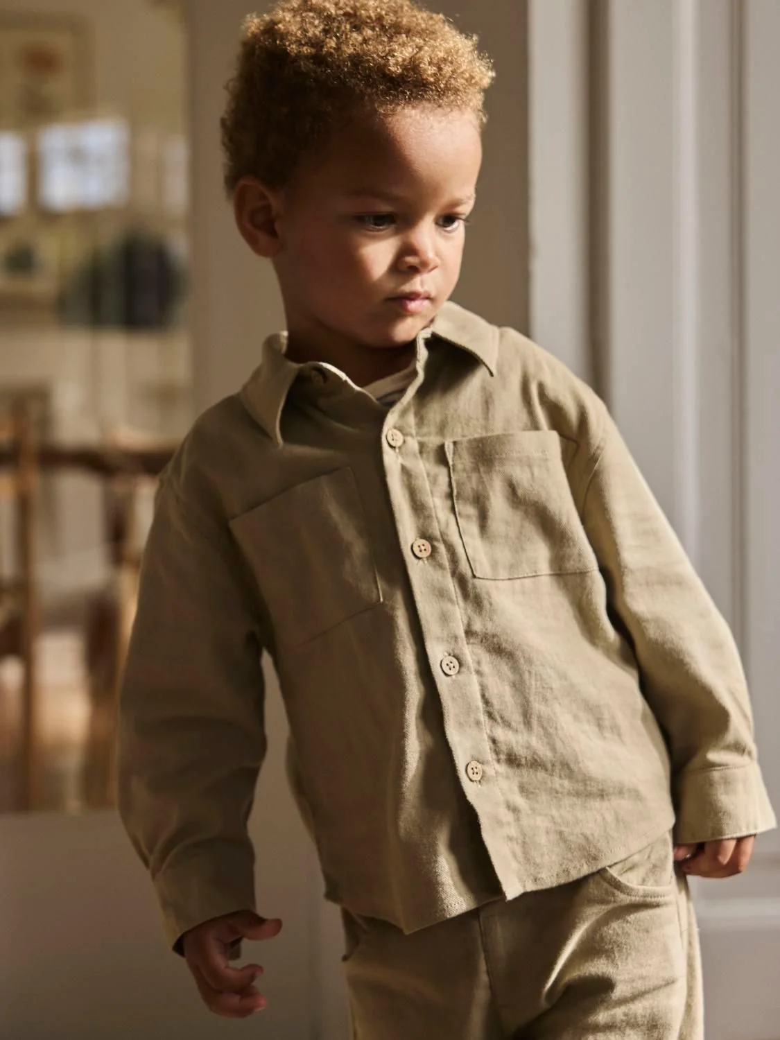 Koa Ls Loose Shirt Mellomgrå - Image 4