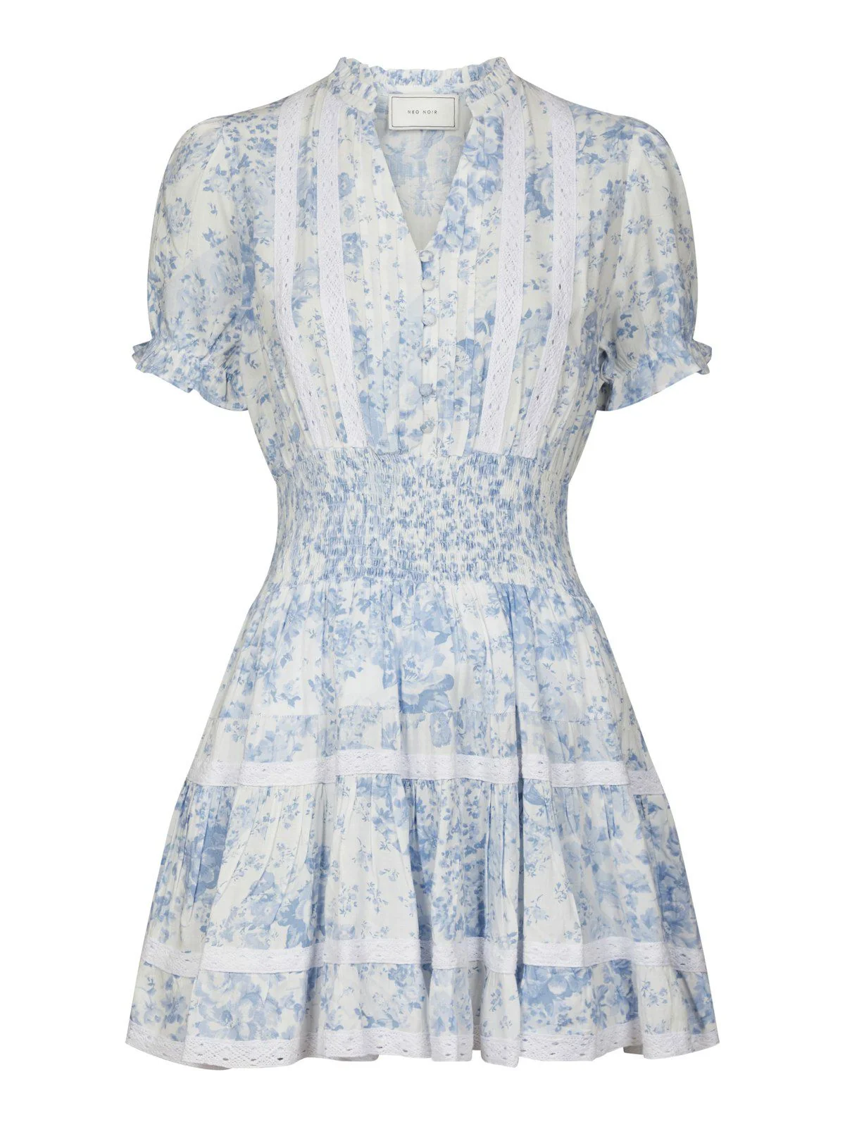 Constance Porcelain Dress Light Blue