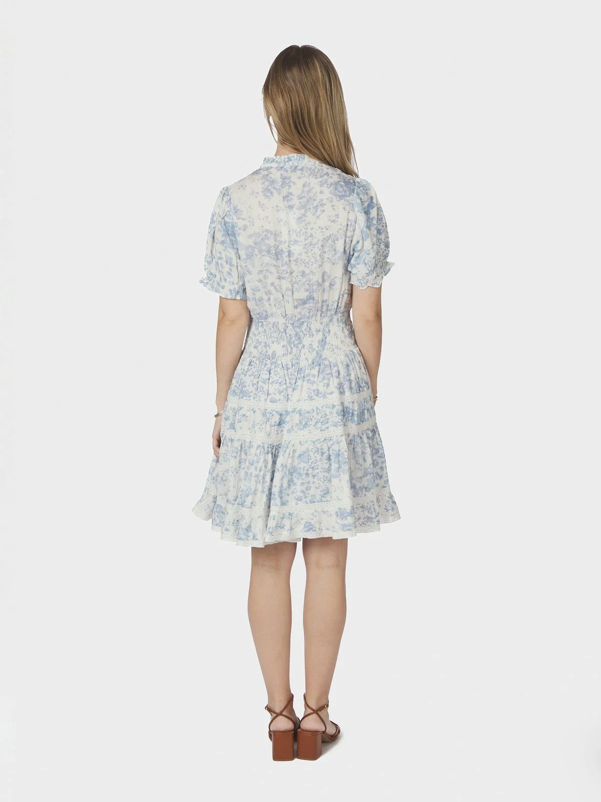 Constance Porcelain Dress Light Blue - Image 7
