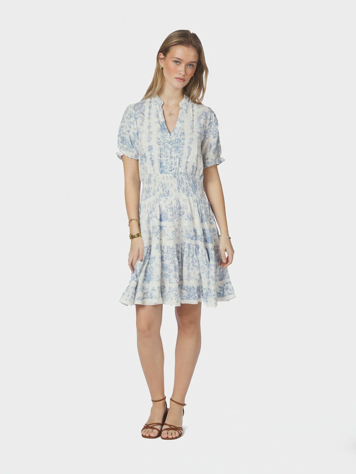 Constance Porcelain Dress Light Blue - Image 8
