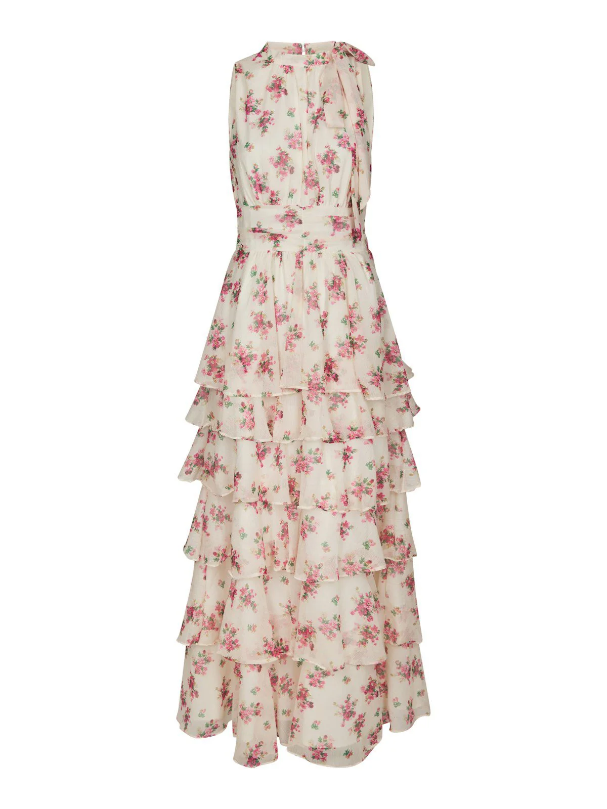 Marli Amazing Chiffon Rose Dress Rose