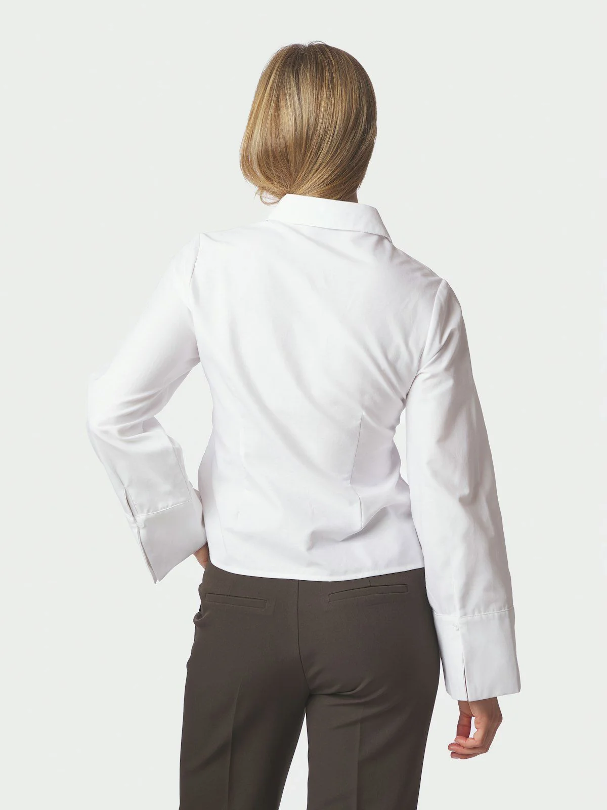 Rosa Oxford Shirt White - Image 7