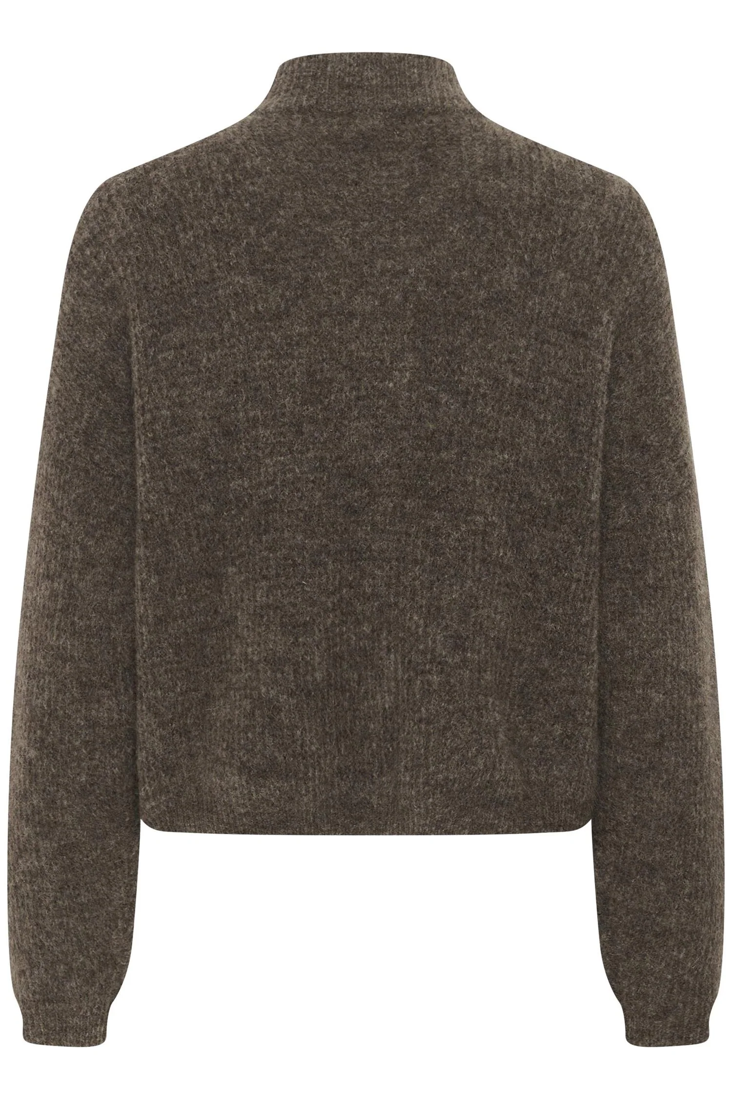 Debbie Cardigan Chestnut Melange - Image 2