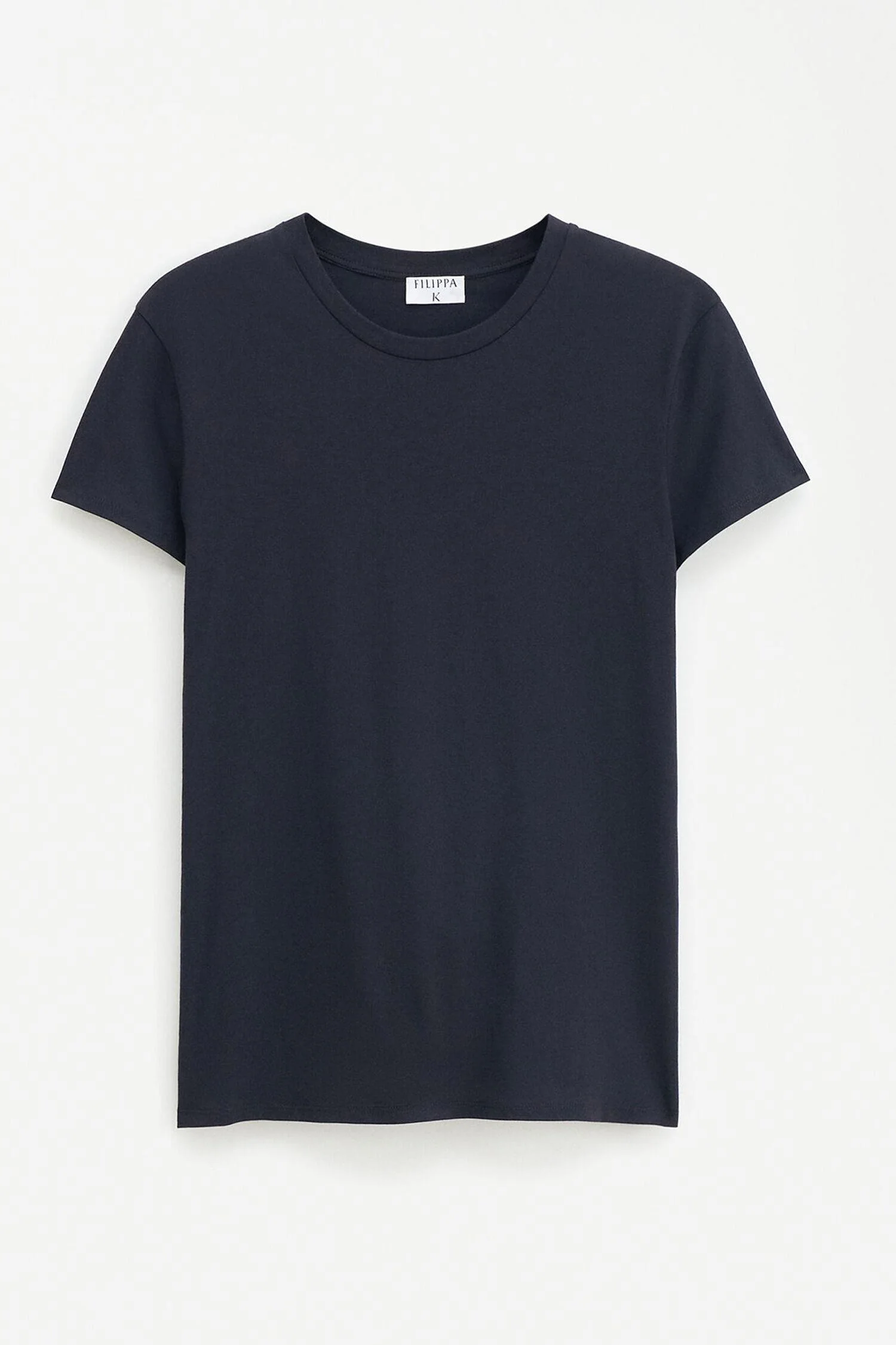 soft cotton tee  Black