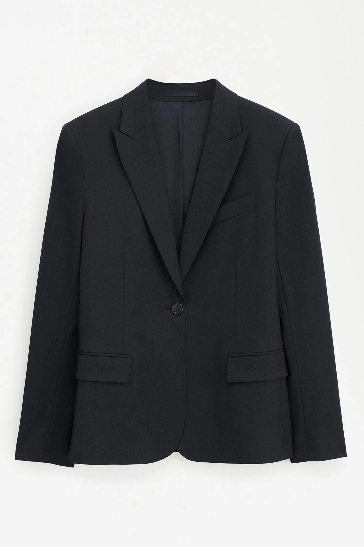 sasha cool wool blazer  Black