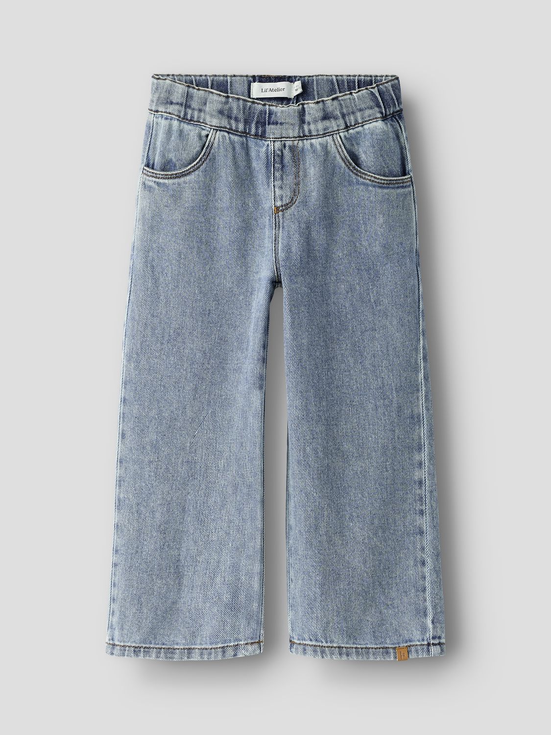Karole Sim Wide Jeans Mellomblå - Image 6